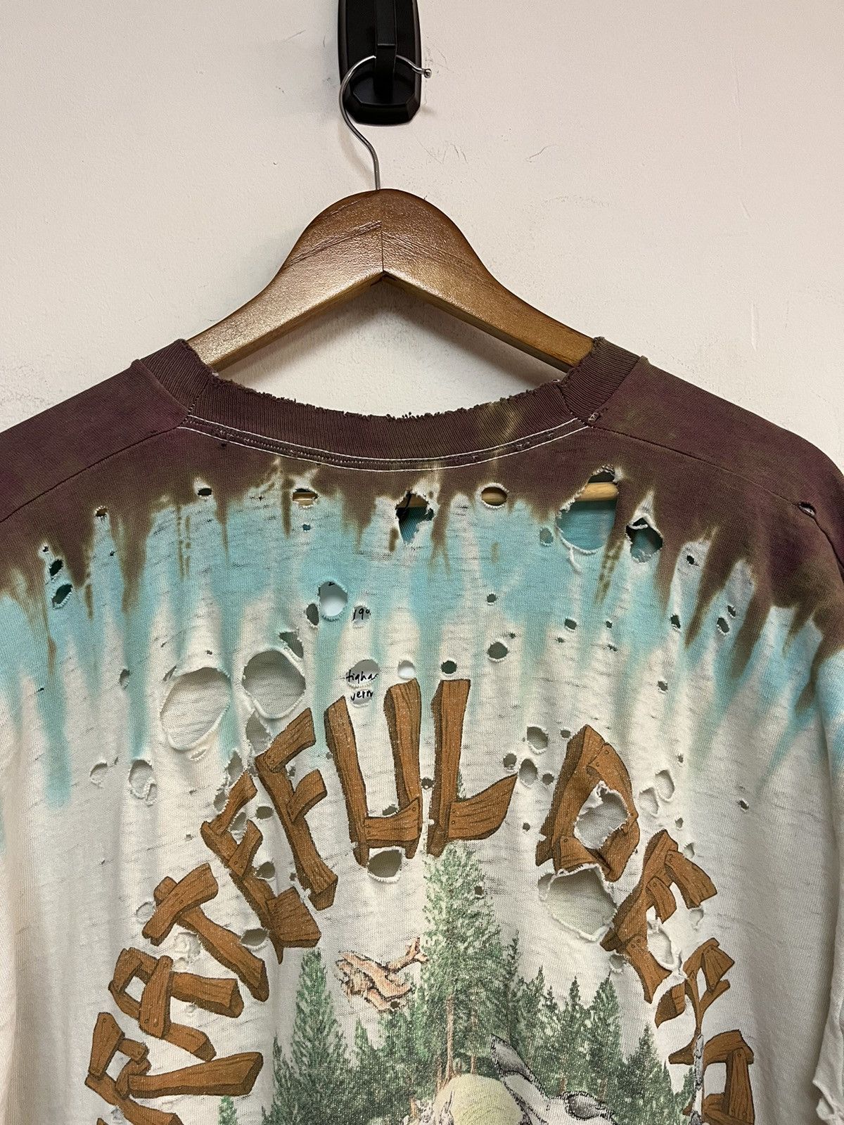 Grateful Dead 1995 Grateful Dead Band Tee Size US XL / EU 56 / 4 - 7 Thumbnail