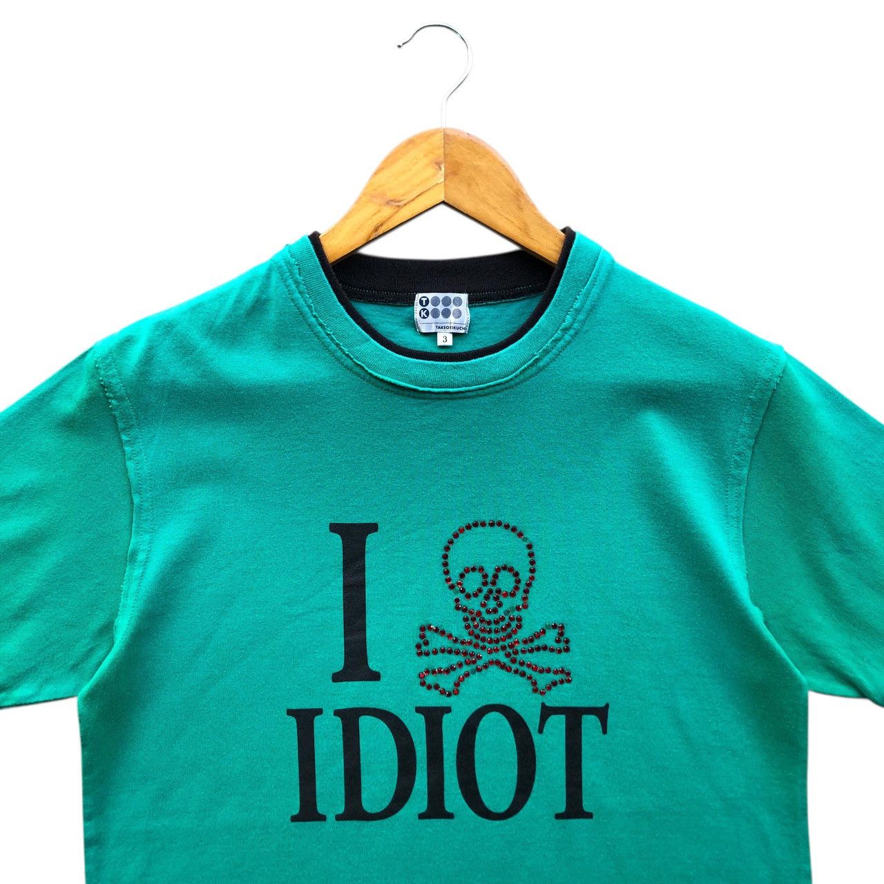 Takeo Kikuchi Japanese TAKEO KIKUCHI skull studed tshirt Size US S / EU 44-46 / 1 - 2 Thumbnail