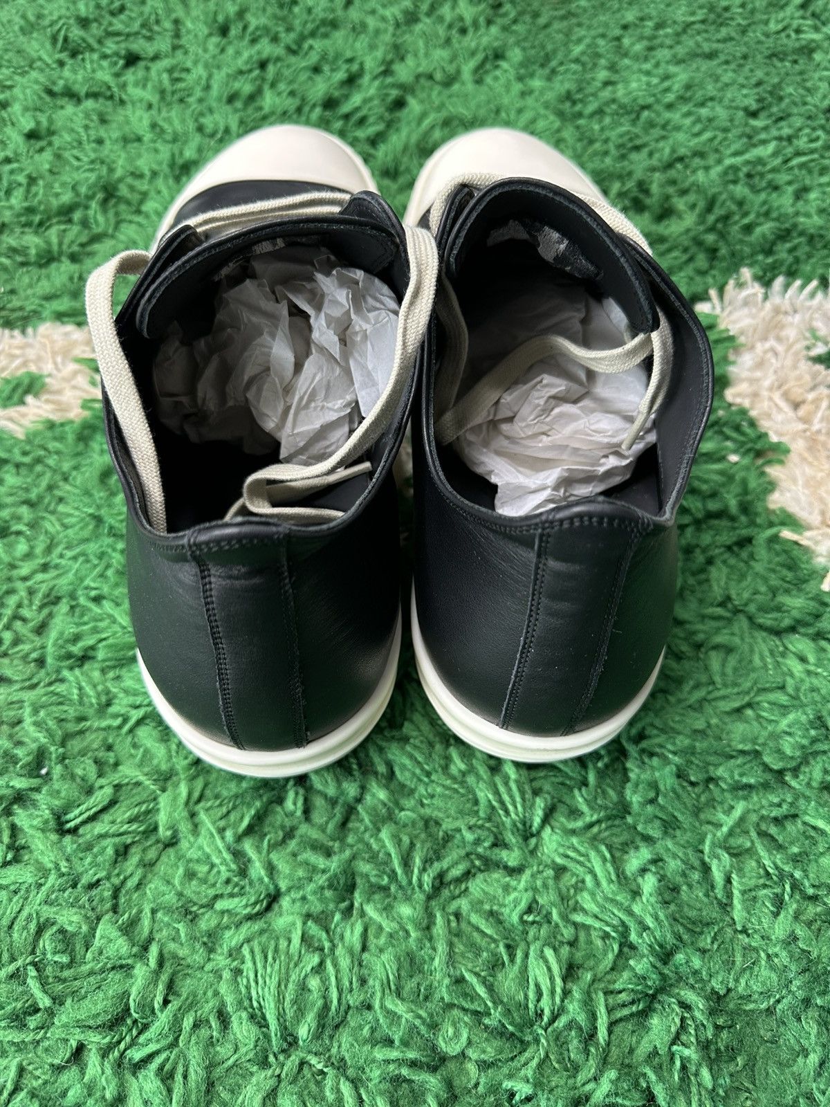 Rick Owens Rick Owens Black Milk Concordians Sneakers Size US 11 / EU 44 - 4 Thumbnail
