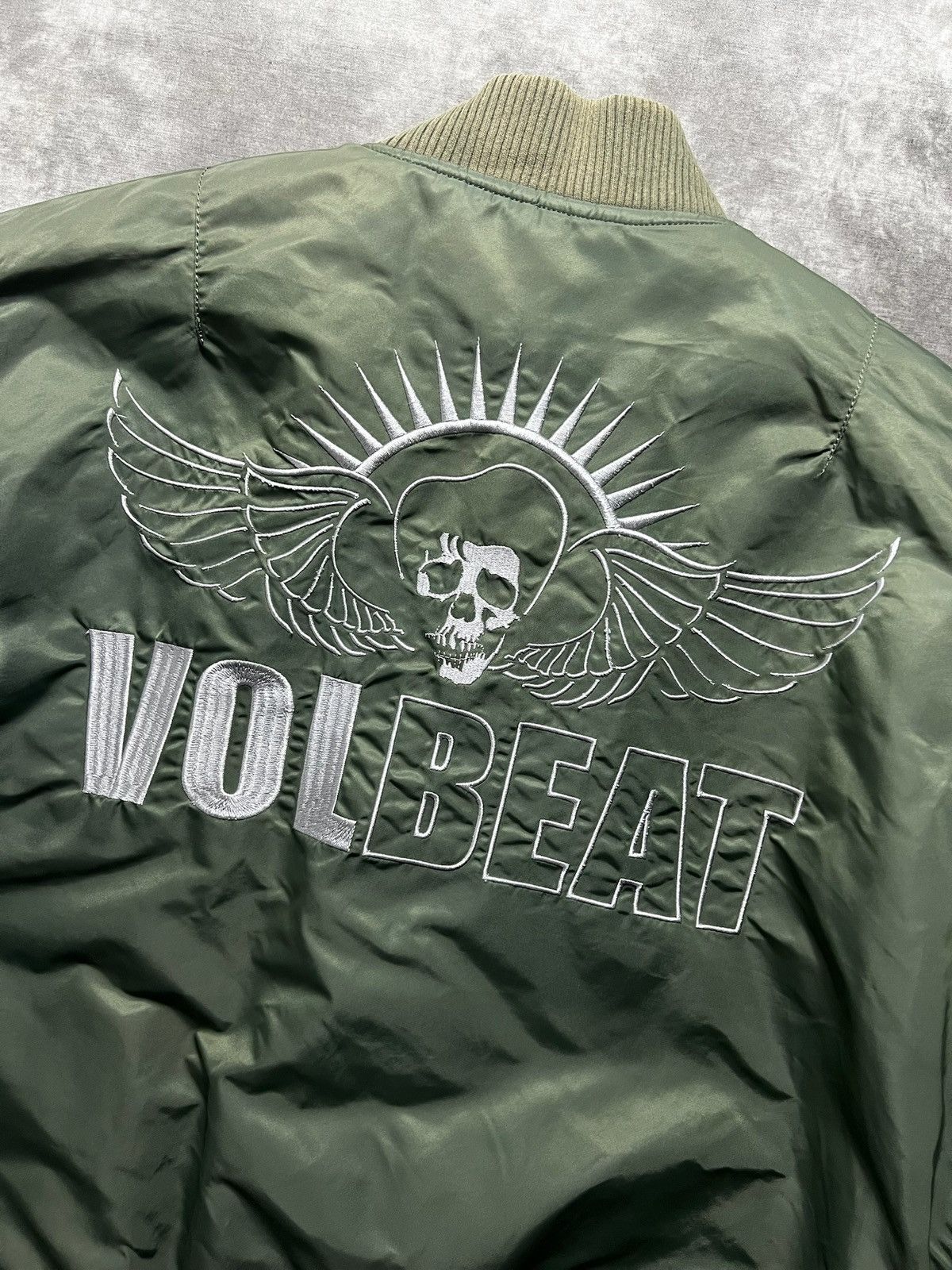 Alpha Industries x Volbeat ma1 Bomber Jacket–Limited Edition