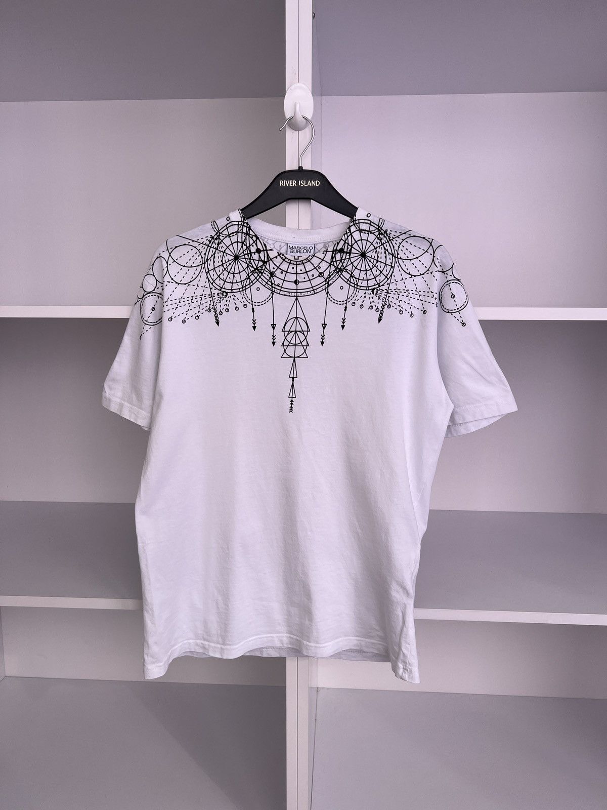 Vintage Marcelo Burlon County of Milan Astral Wings T-shirt