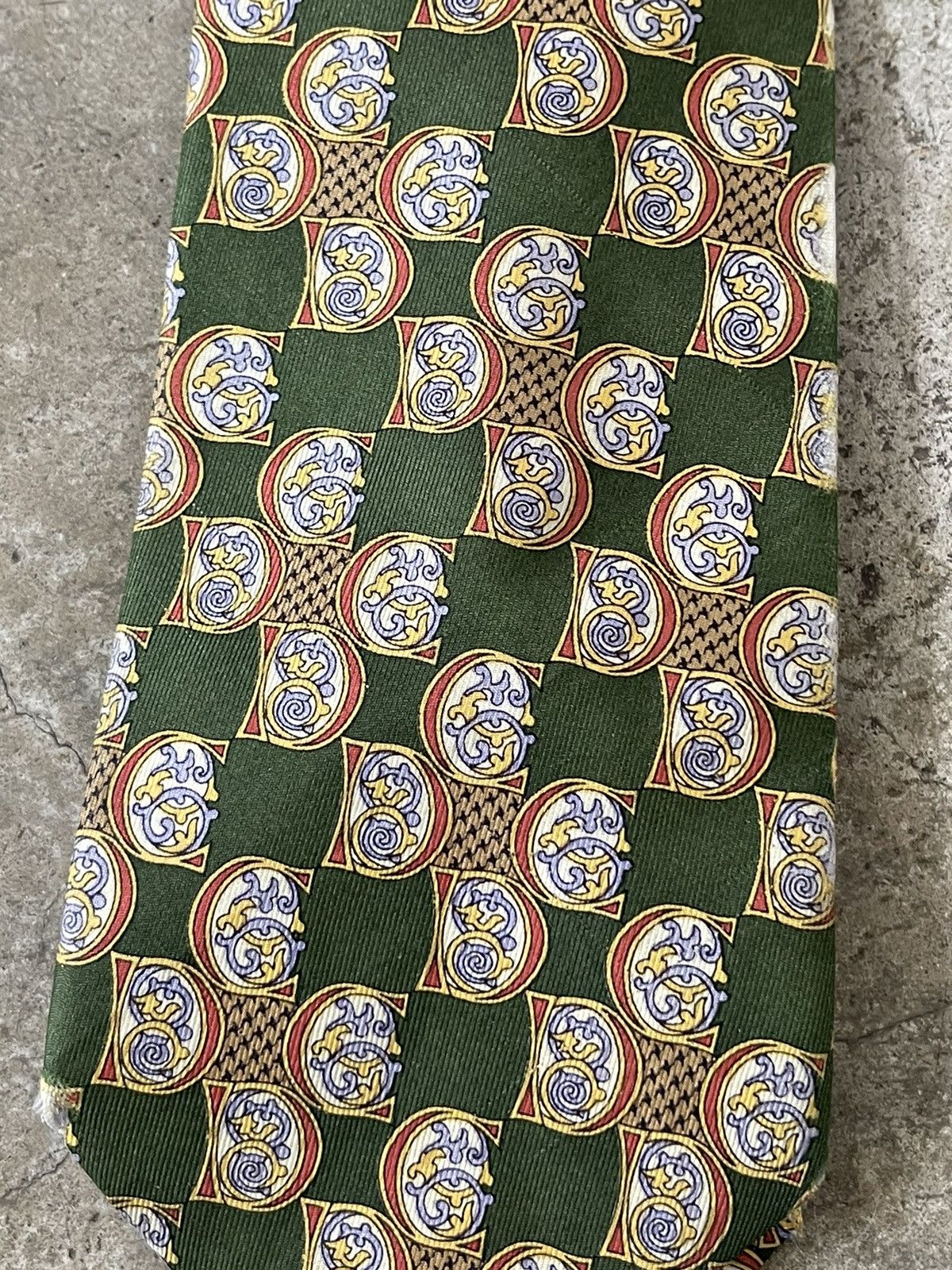 Christian Dior Monsieur Christian Dior Monsieur Silk Tie Size ONE SIZE - 2 Thumbnail