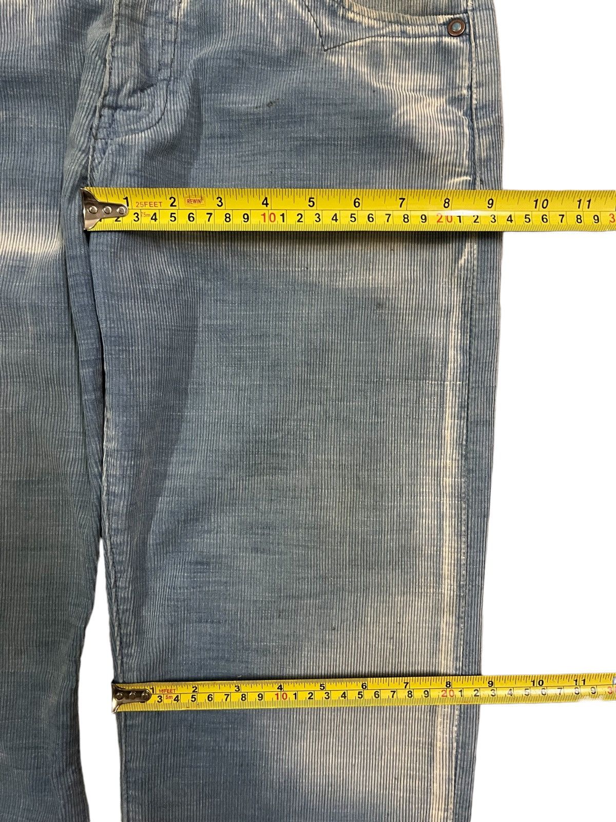 Levi's Vintage Levi’s 705 Blue Washed Bleached Corduroy Jeans Size US 30 / EU 46 - 17 Thumbnail