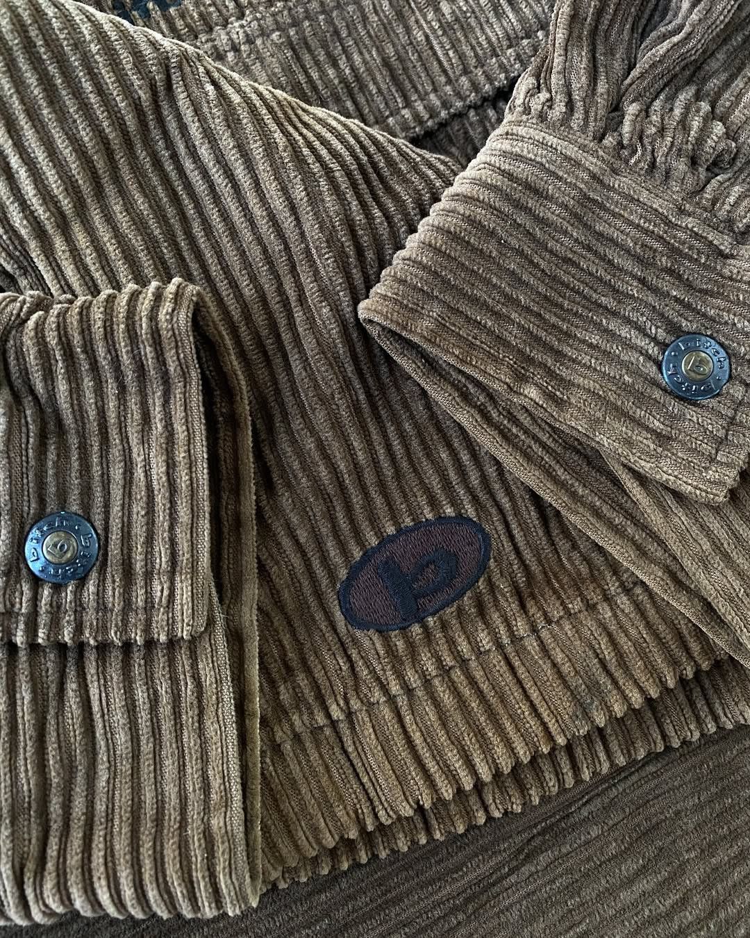 Vintage Vintage 90’s Bitch Skateboards Brown Corduroy Work Jacket Size US L / EU 52-54 / 3 - 4 Thumbnail
