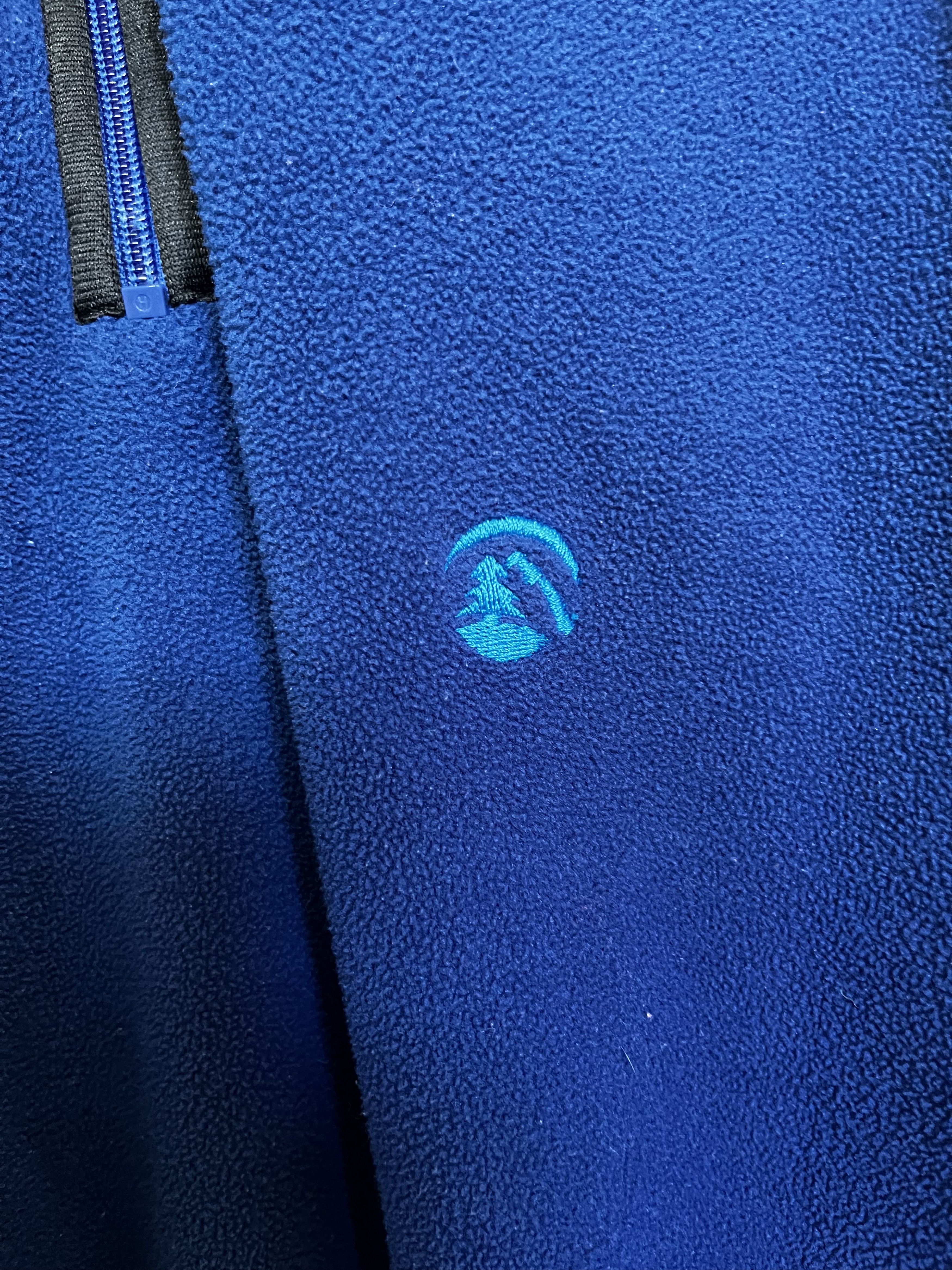 Other Field Gear Blue Fleece Quarter Zip Pullover (Size L) Size US L / EU 52-54 / 3 - 3 Thumbnail