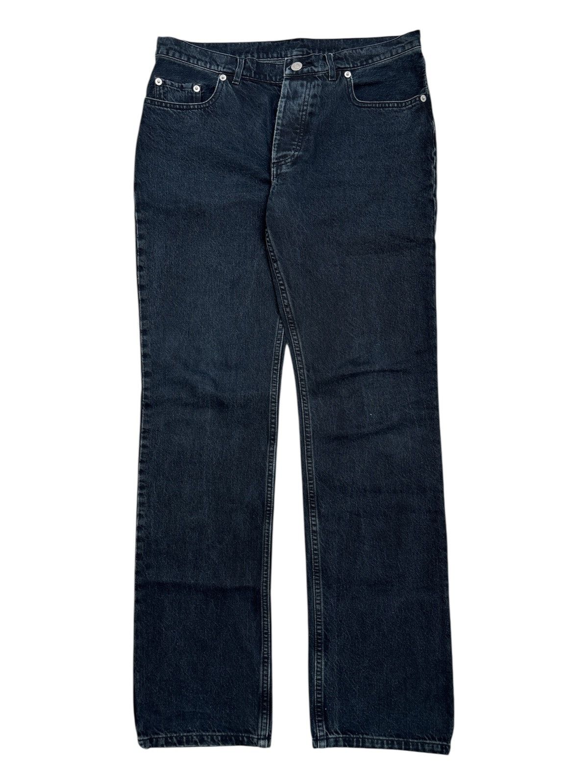 Helmut Lang 1996 Deep Indigo Washed Denim Jeans Size US 30 / EU 46 - 1 Thumbnail