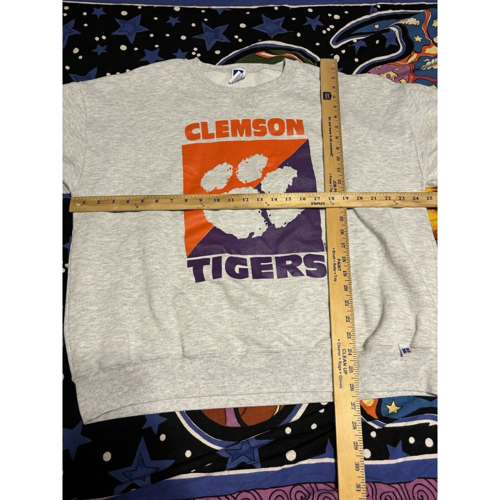 Other Vintage college clemson tigers grey crewneck NCAA Size 2xl Size US XXL / EU 58 / 5 - 8 Thumbnail