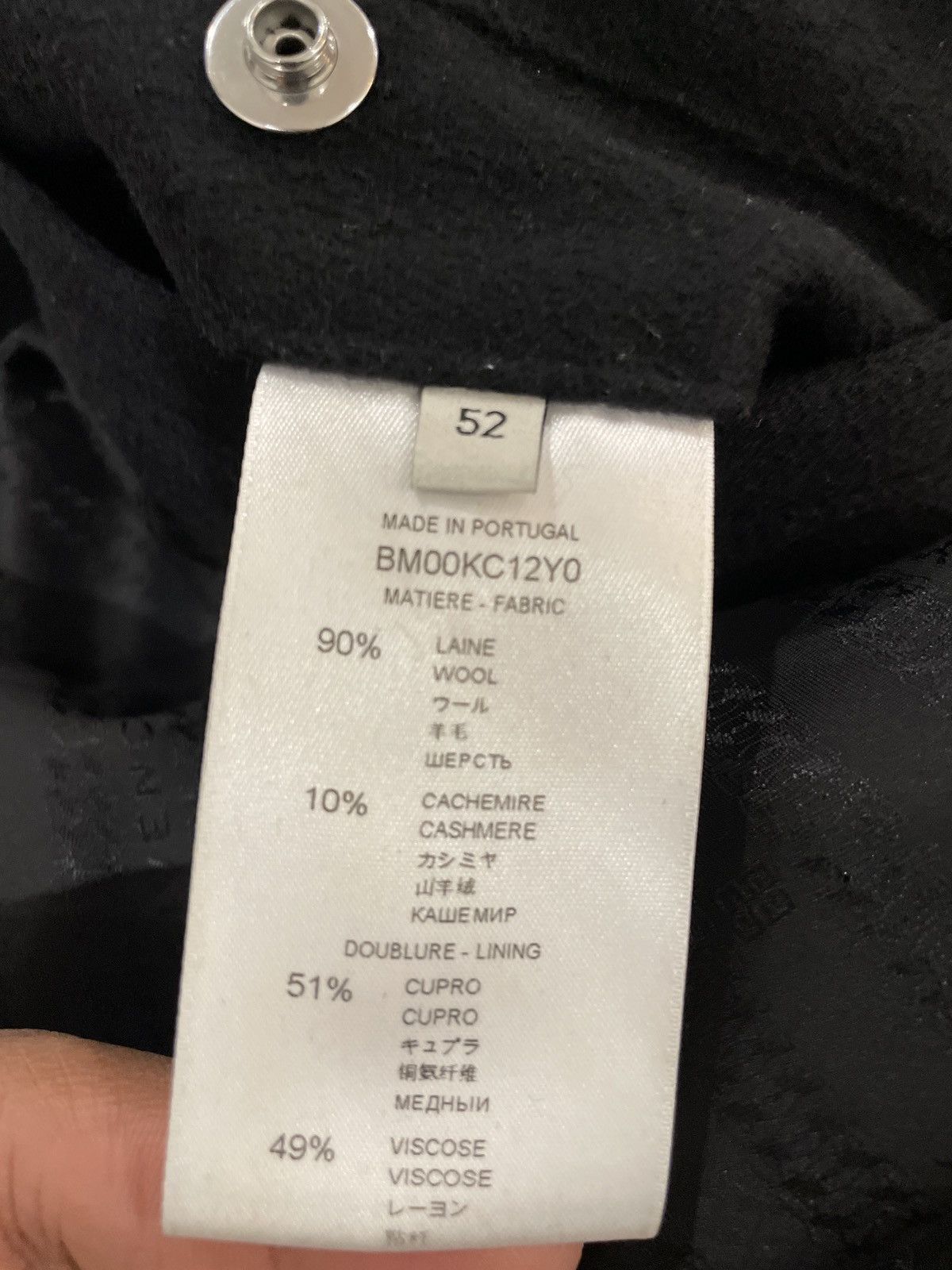 Givenchy Givenchy Cashmere Jacket Size US L / EU 52-54 / 3 - 4 Thumbnail