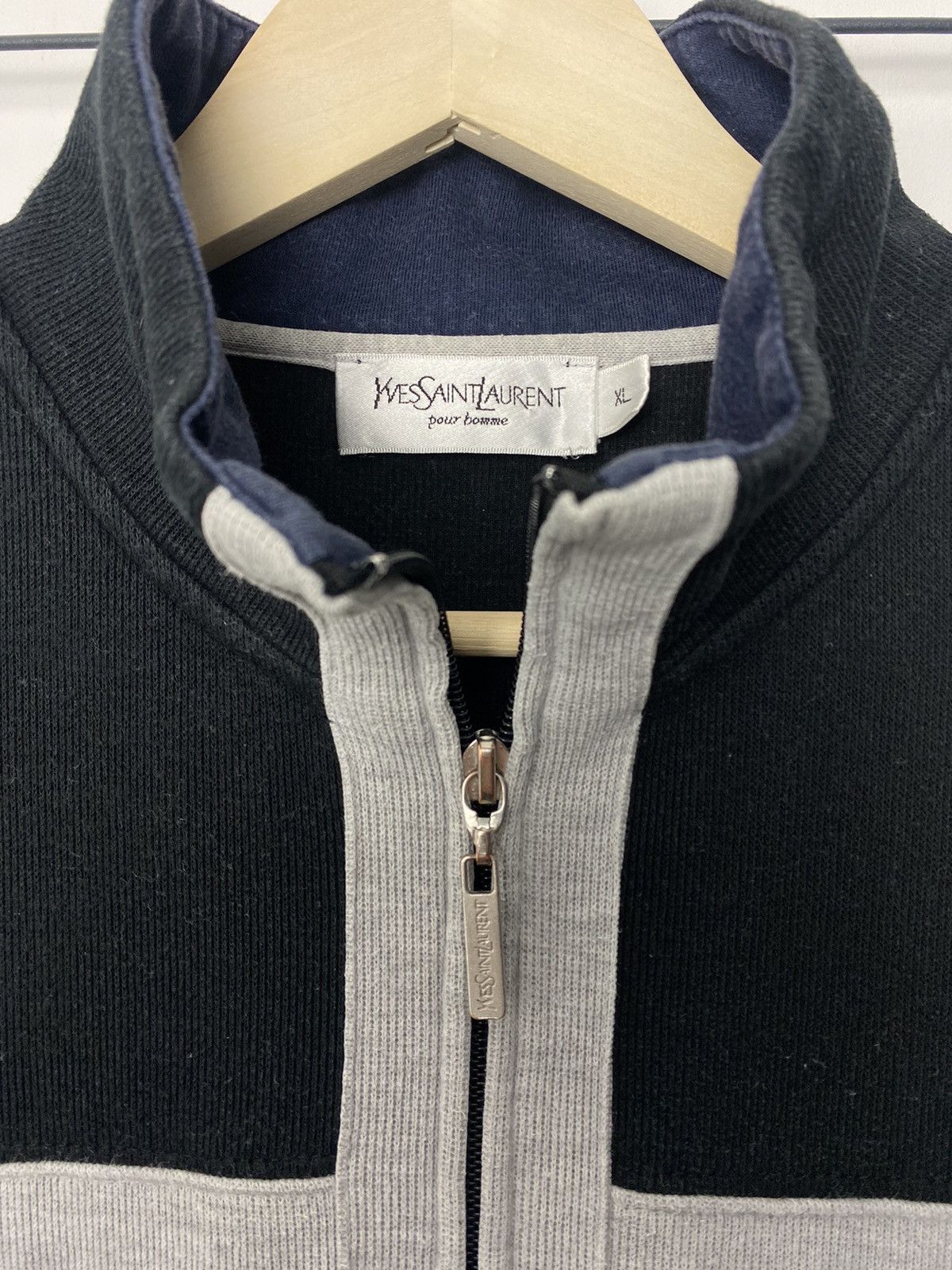 Vintage Vintage Zip Yves Saint Laurent Size US XL / EU 56 / 4 - 5 Thumbnail