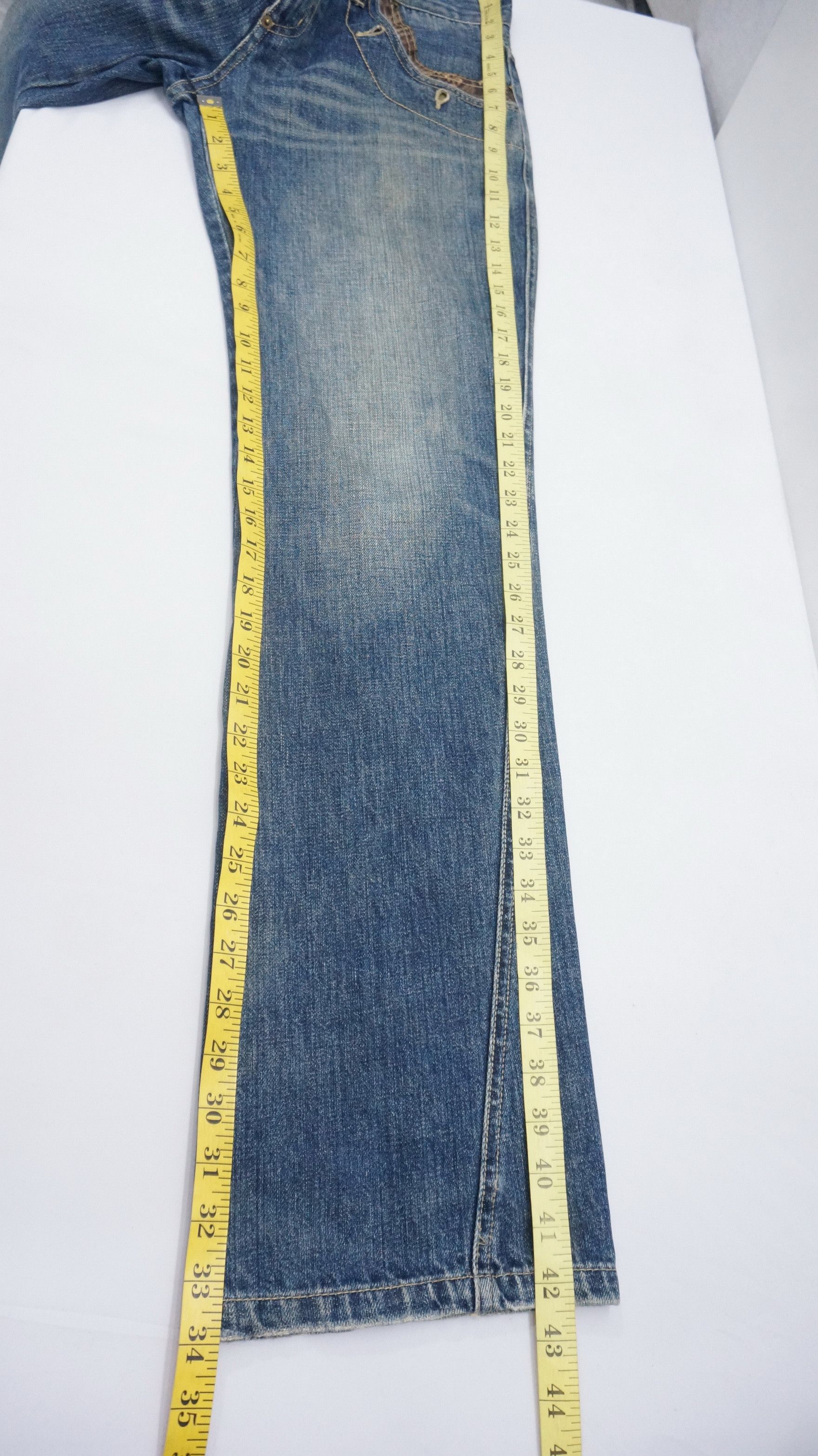 Japanese Brand TAKA-IQ Japan Vintage Jeans Size US 32 / EU 48 - 9 Thumbnail