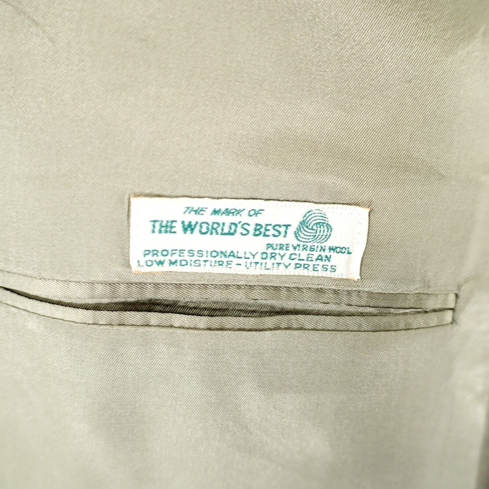 Austin Reed DAMAGED Austin Reed Wool Tan Glen Plaid 2 Button Blazer 42R Size 42R - 10 Thumbnail