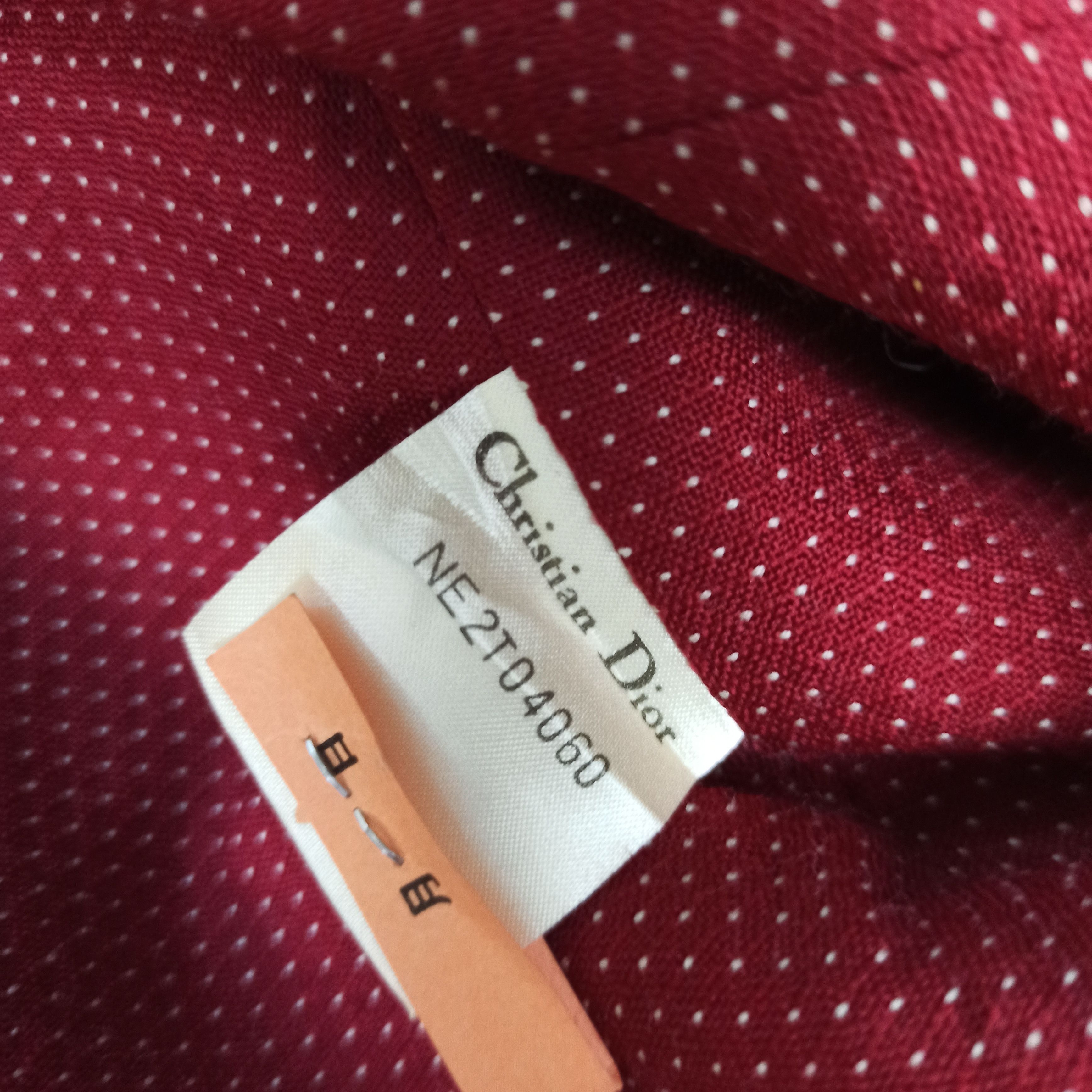 Christian Dior Monsieur 🔥STEALS🔥 Christian Dior Cropped Coat Red Jacket Size M / US 6-8 / IT 42-44 - 9 Thumbnail