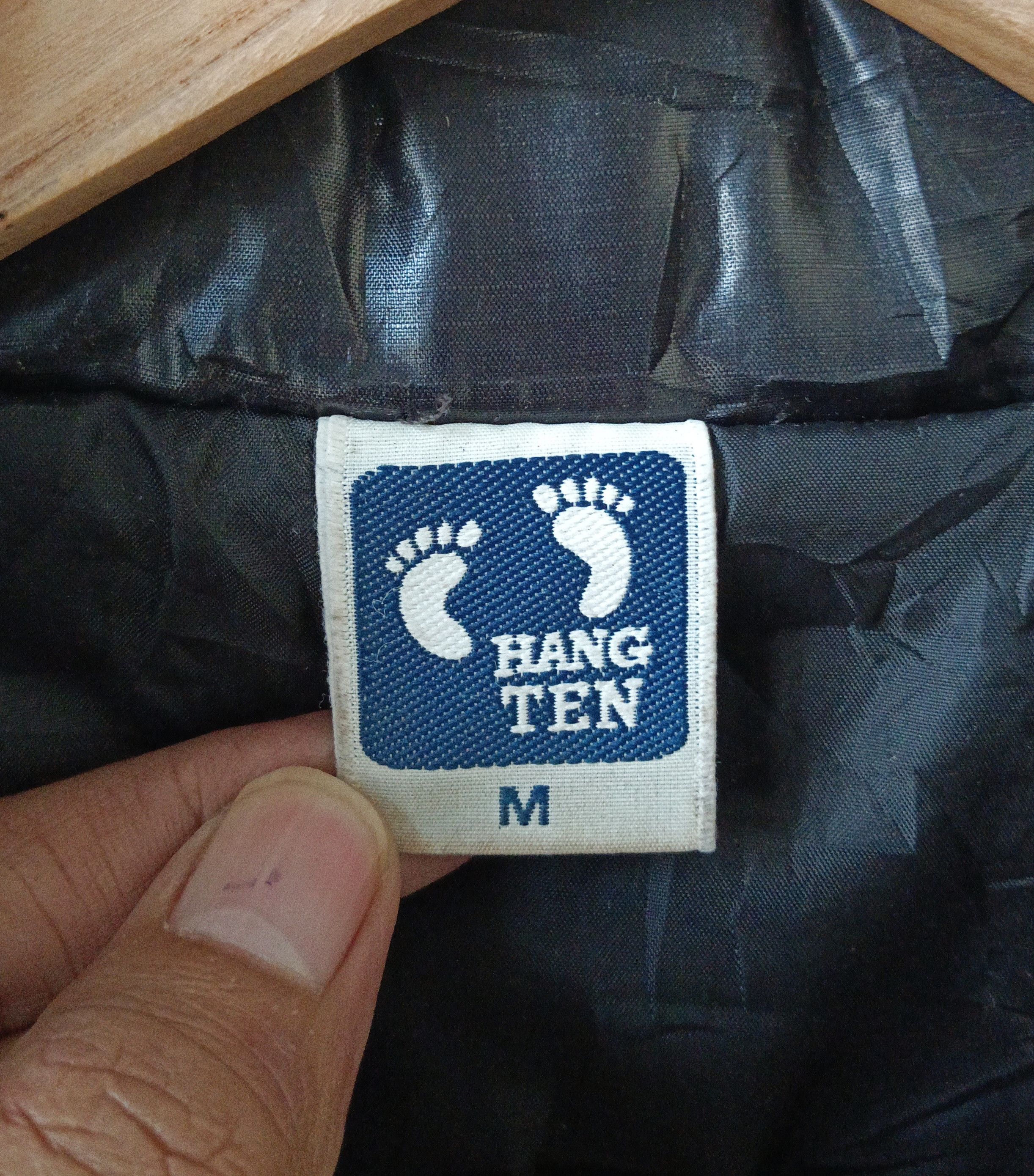 Hang Ten × Vintage Vintage HANG TEN Winter Zipper Jacket Striped Size M Size US M / EU 48-50 / 2 - 5 Thumbnail