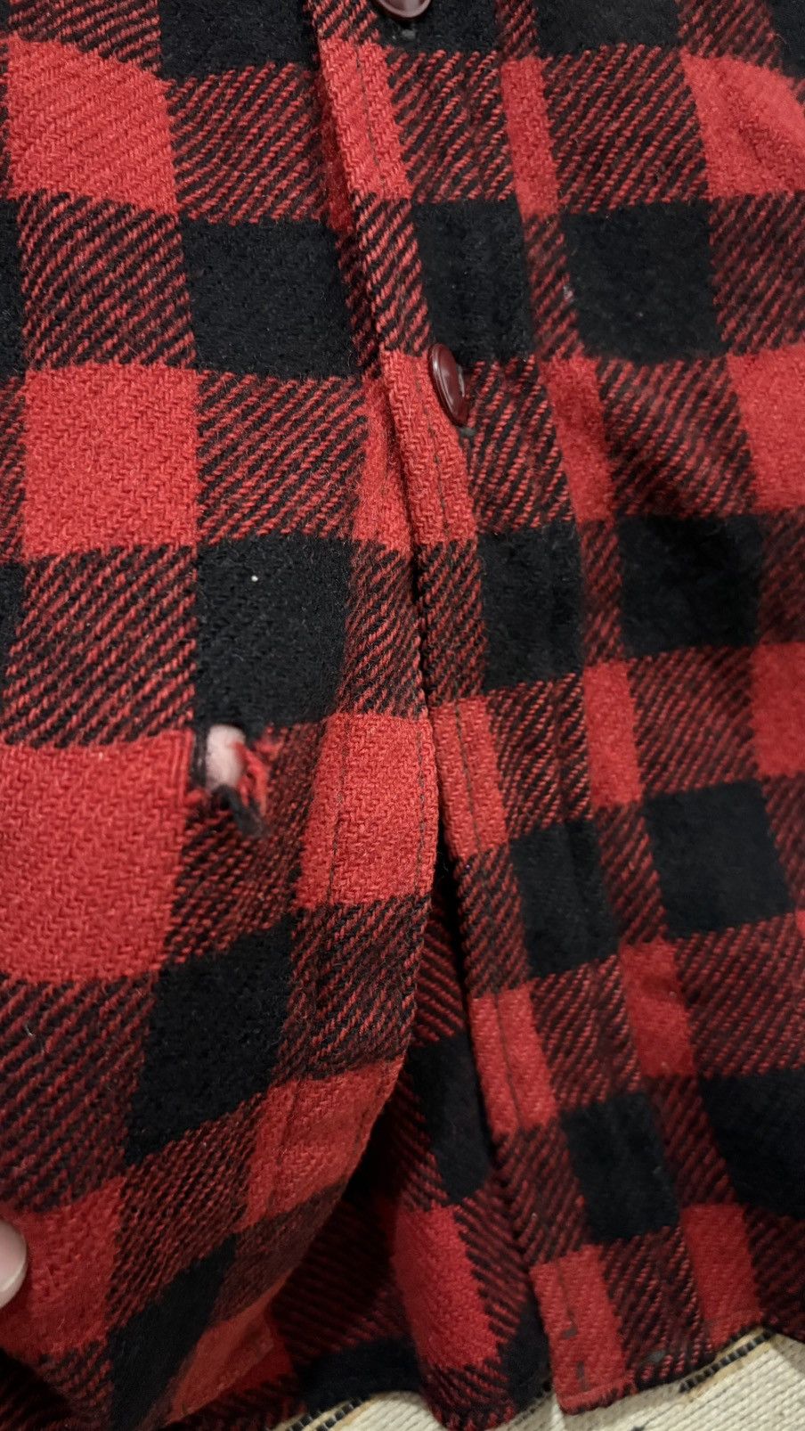 Vintage × Woolrich Woolen Mills VINTAGE WOOLRICH WOOLEN MILLS WOOL SHIRT Size US S / EU 44-46 / 1 - 8 Thumbnail