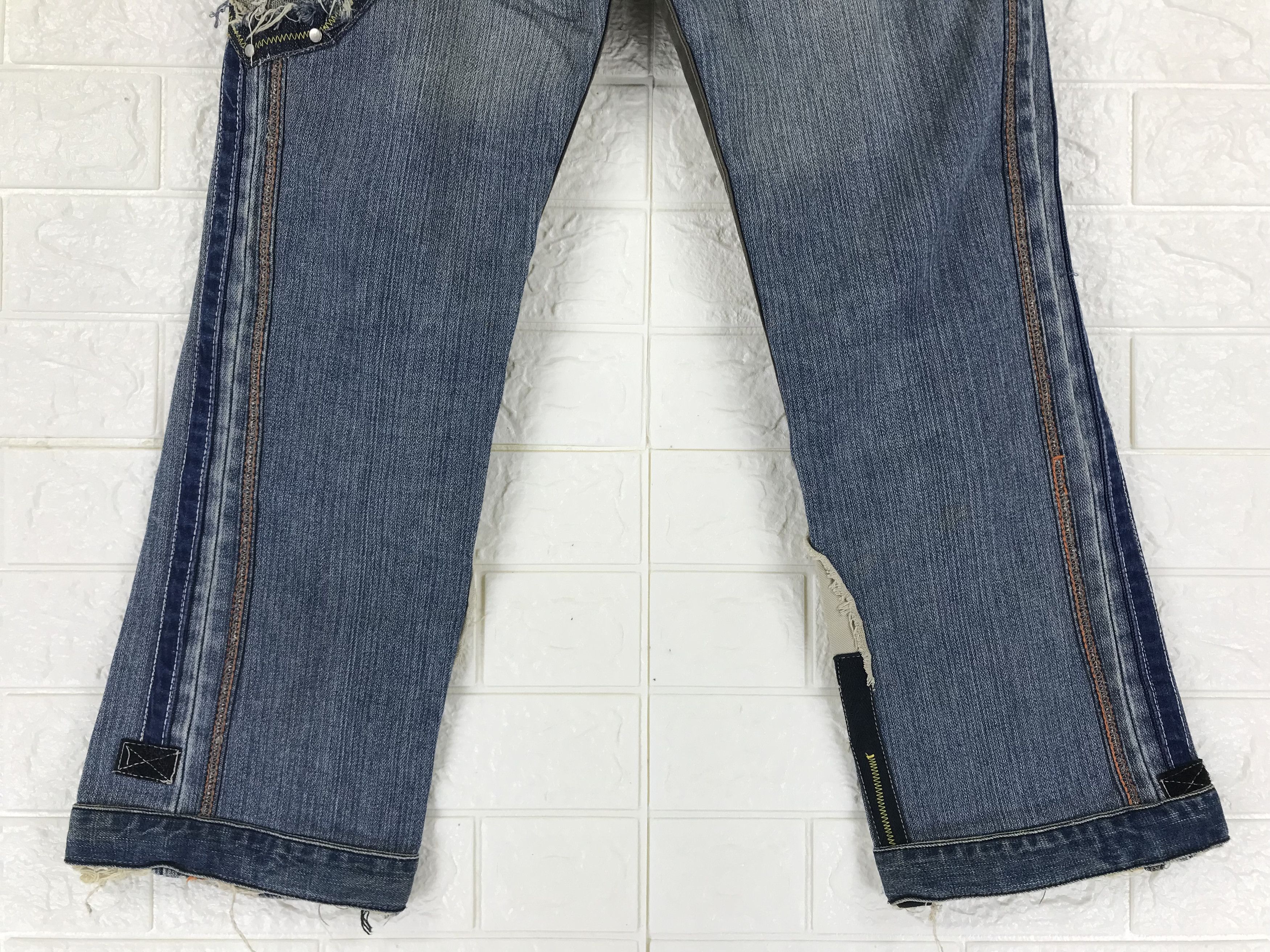 Japanese Brand Vintage Japanese Hybrid Stylish Jeans Size US 30 / EU 46 - 8 Thumbnail