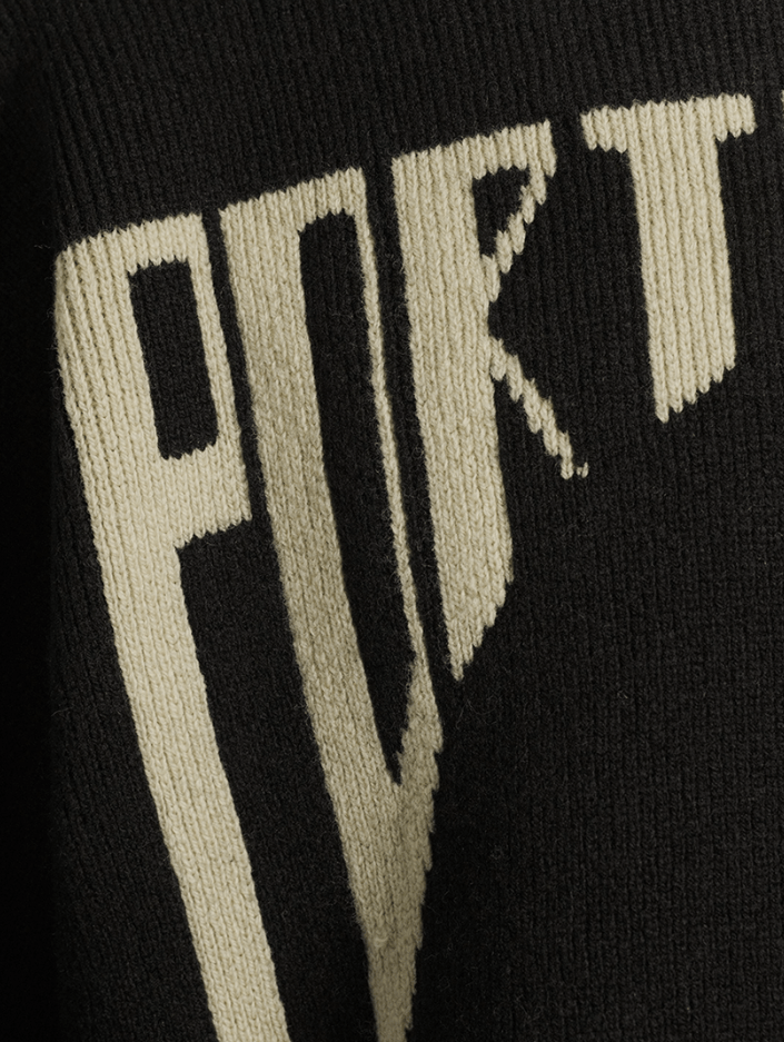 Rick Owens BNWT AW24 RICK OWENS "PORTERVILLE" JUMBO CREWNECK SWEATER M Size US M / EU 48-50 / 2 - 12 Thumbnail