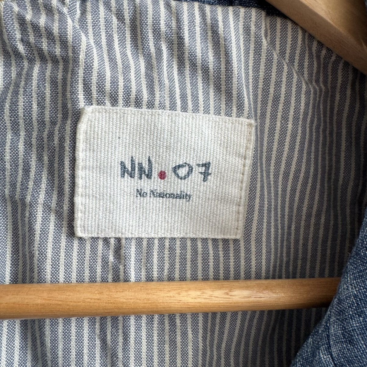 NN07 NN.07 vintage double breasted linen rare peacoat jacket Size US S / EU 44-46 / 1 - 3 Thumbnail