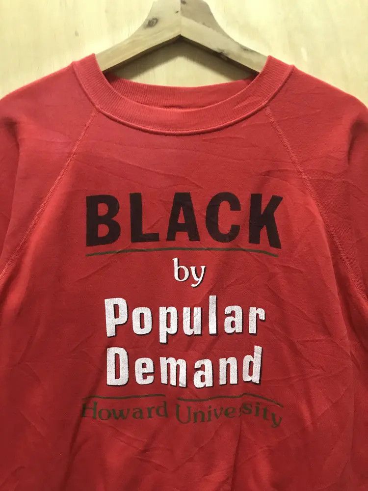 Hanes Vintage 80's Black by Popular Demand Howard University Size US L / EU 52-54 / 3 - 3 Thumbnail
