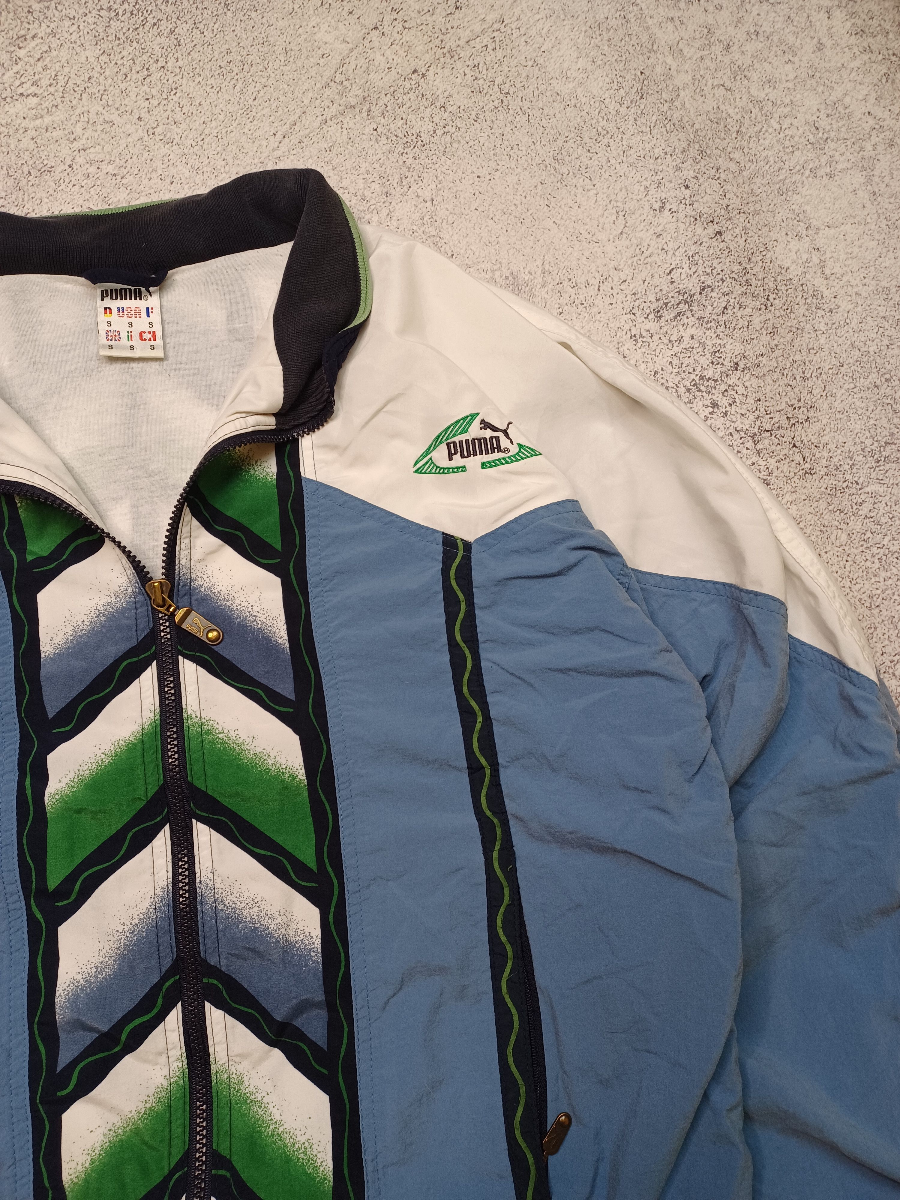 Puma × Vintage Vintage Streetwear Puma Track Jacket Size US S / EU 44-46 / 1 - 6 Thumbnail