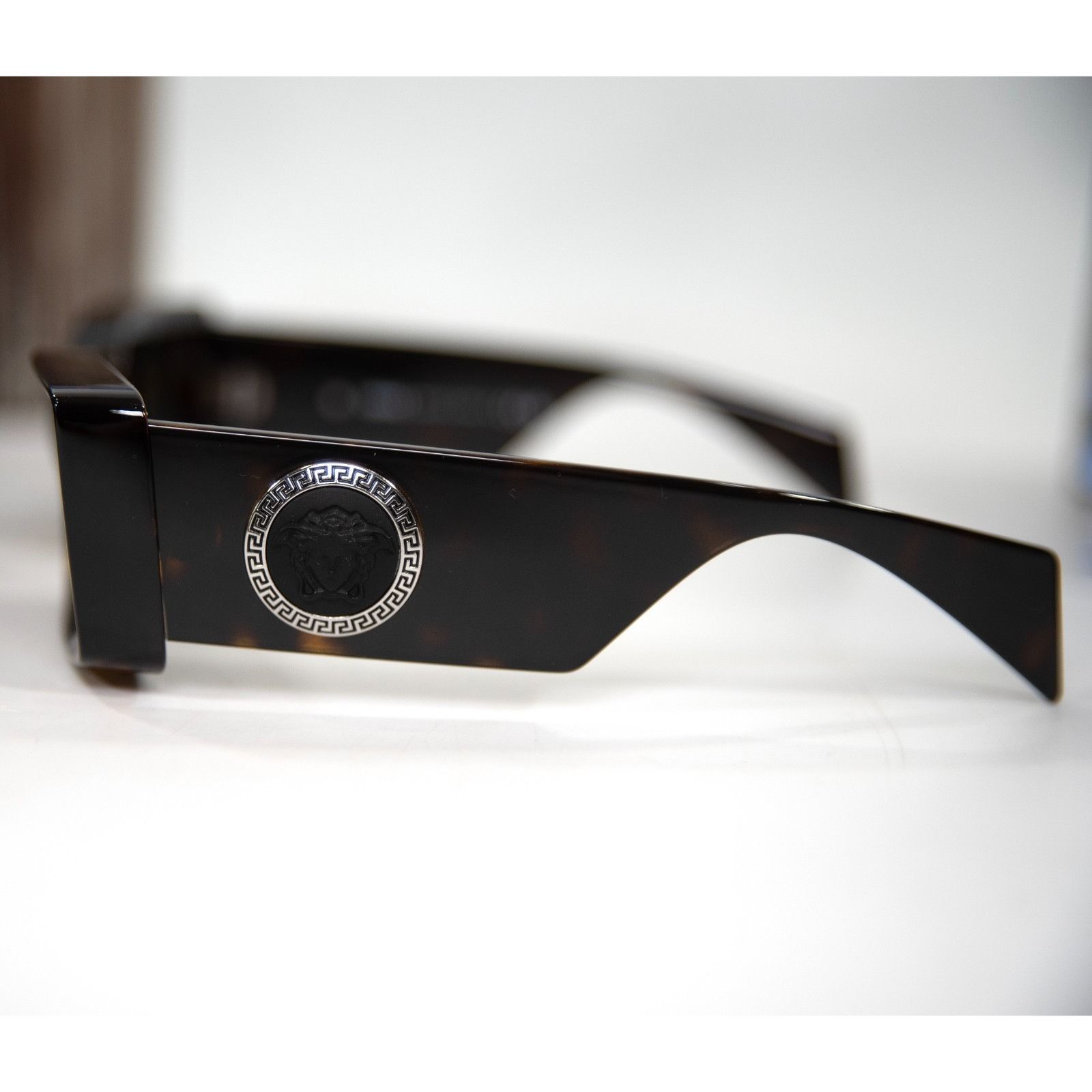 Versace Versace VE4474U Havana Tortoise Medusa Logo Sunglasses NWT C Size ONE SIZE - 4 Thumbnail