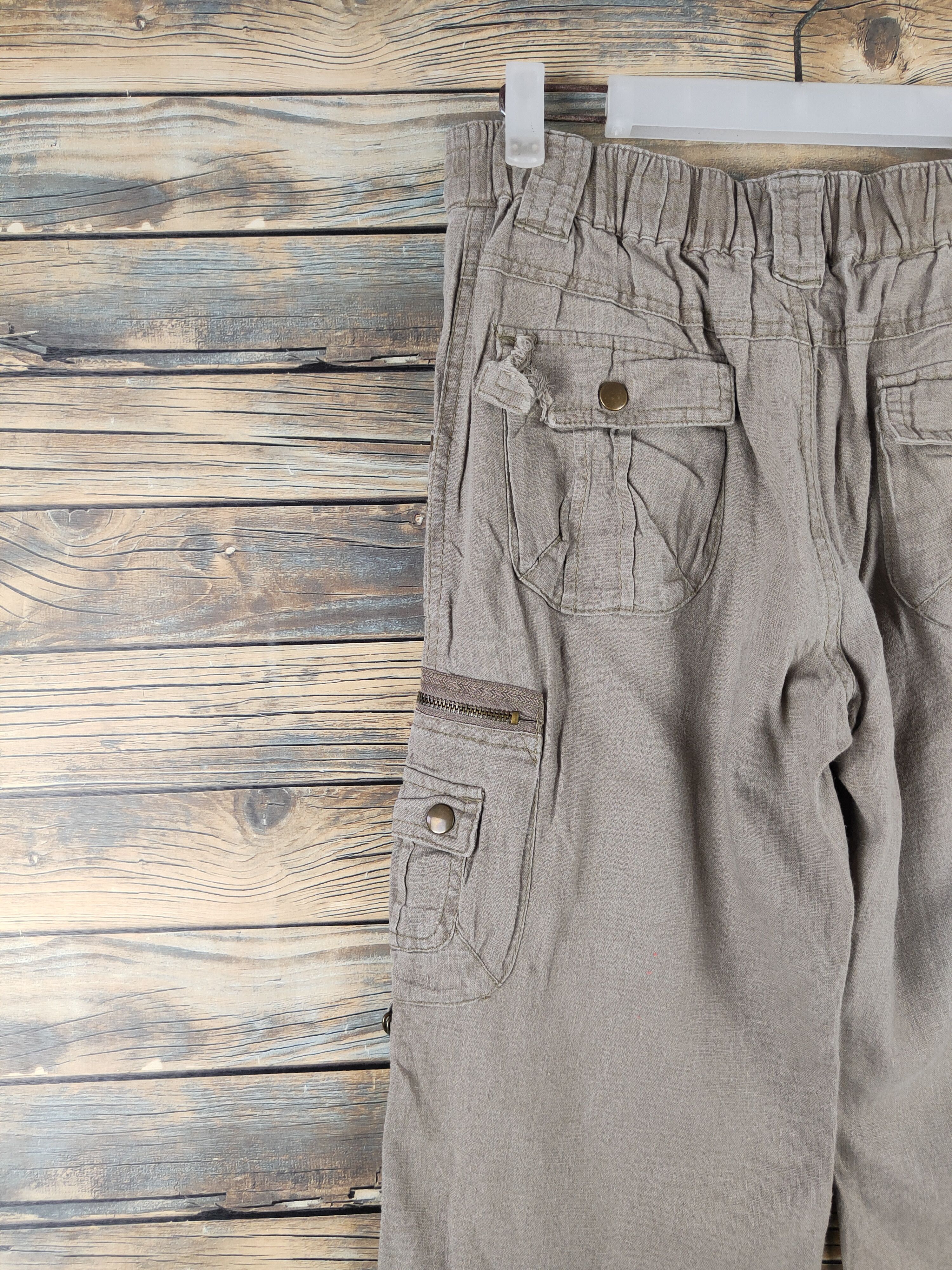 Japanese Brand DL Japanese Brand Brown Multipocket Cargo Pants #1296 Size US 28 / EU 44 - 10 Thumbnail