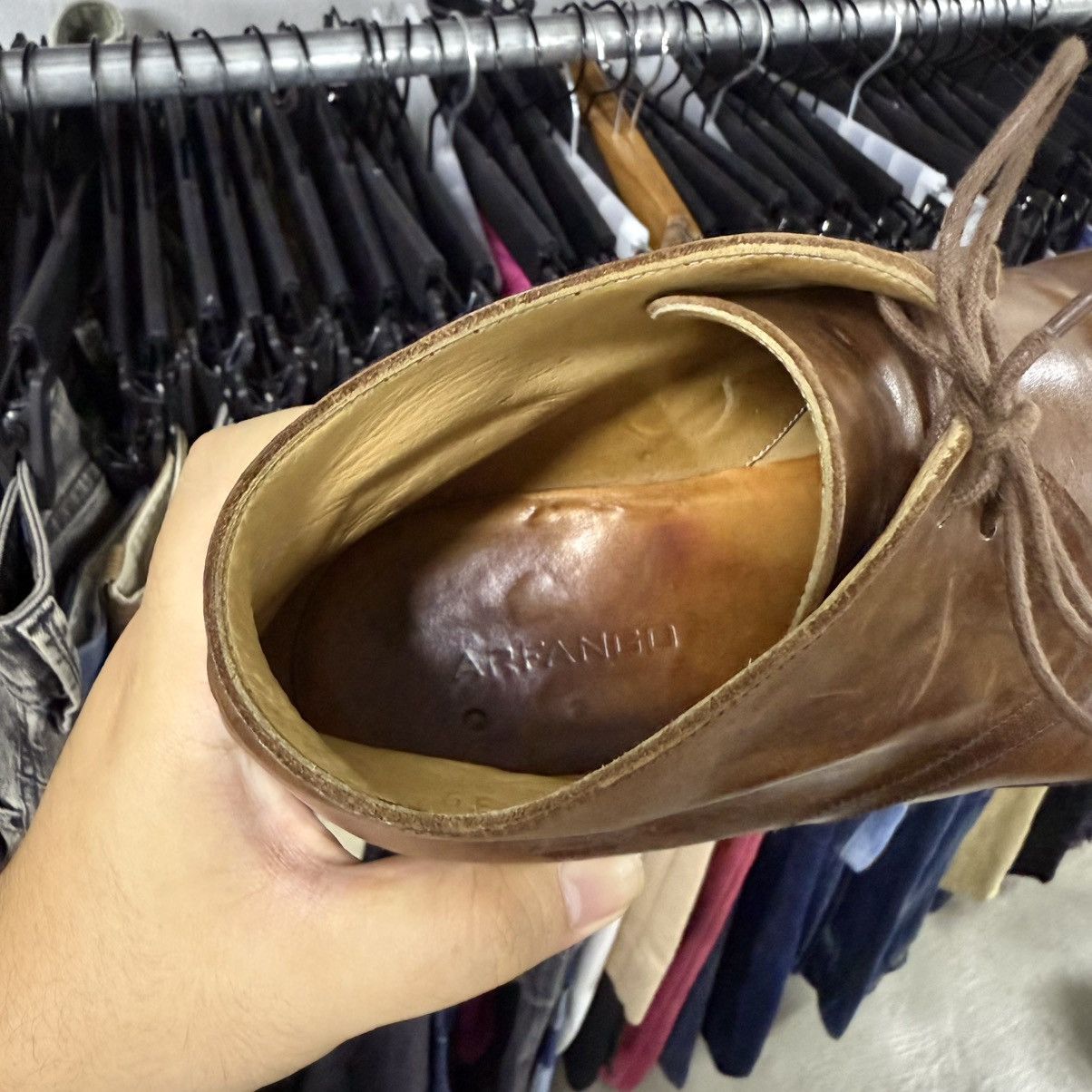 Leather Helmut Lang Style Genuine Leather Chukka Boots Size US 6.5 / EU 39-40 - 8 Thumbnail