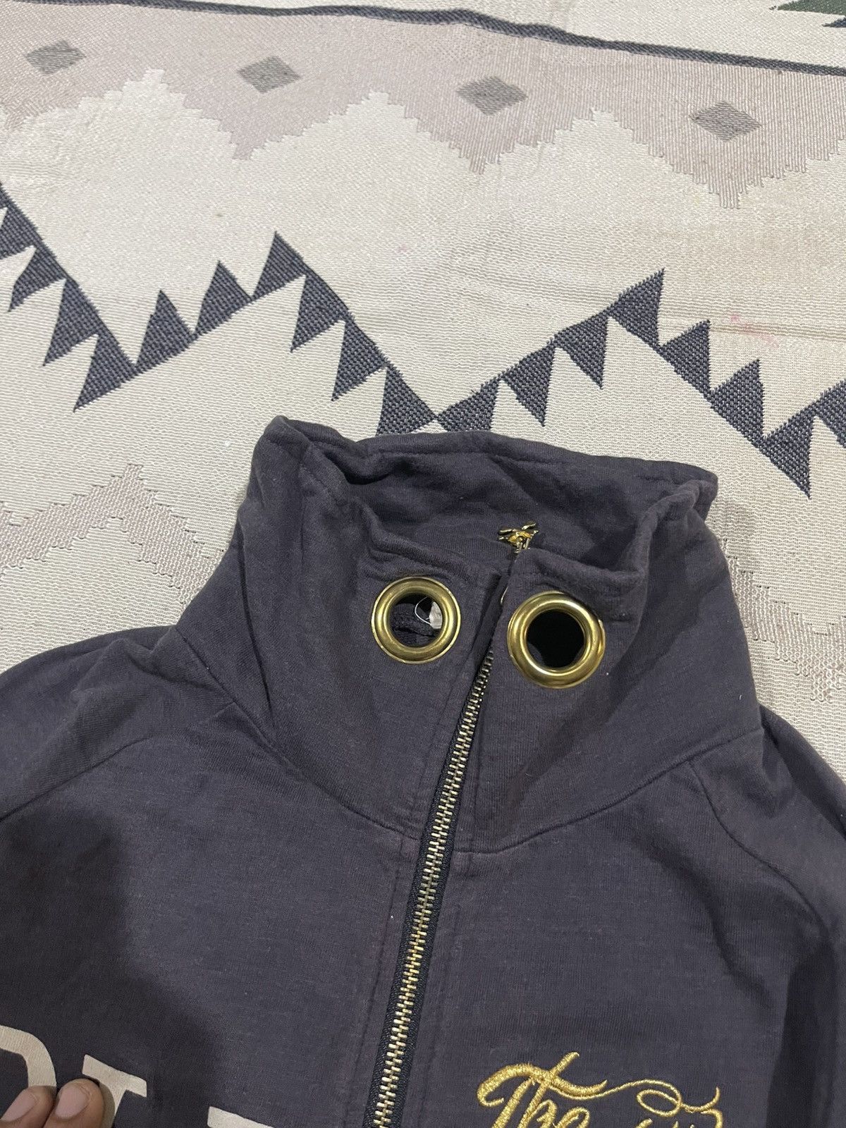 If Six Was Nine 2000s IFSIXWASNINE STYLE D.I.A BRAND SKULL DESIGN ZIPPER Size S / US 4 / IT 40 - 10 Thumbnail