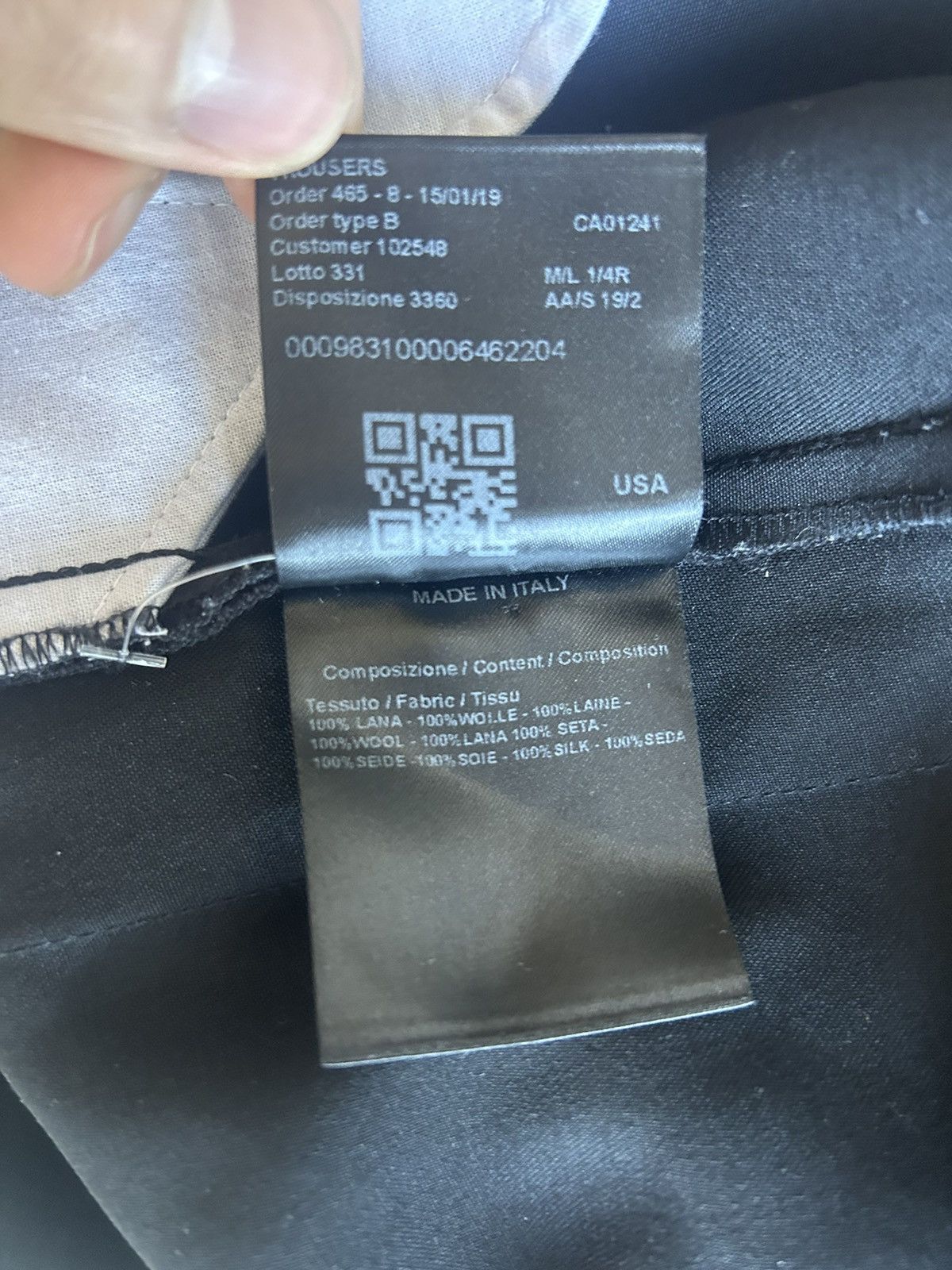 Calvin Klein 205W39NYC Uniform Pant with Side Stripe Size US 30 / EU 46 - 6 Thumbnail