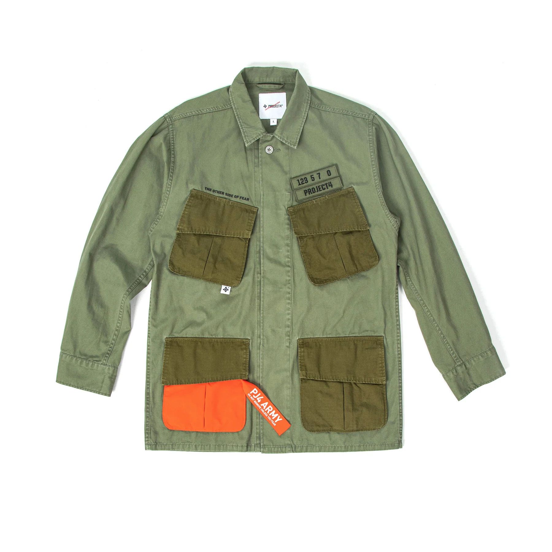 Other Project 4 Mens Poplin Shade 44 Combat Jacket Size US M / EU 48-50 / 2 - 2 Thumbnail