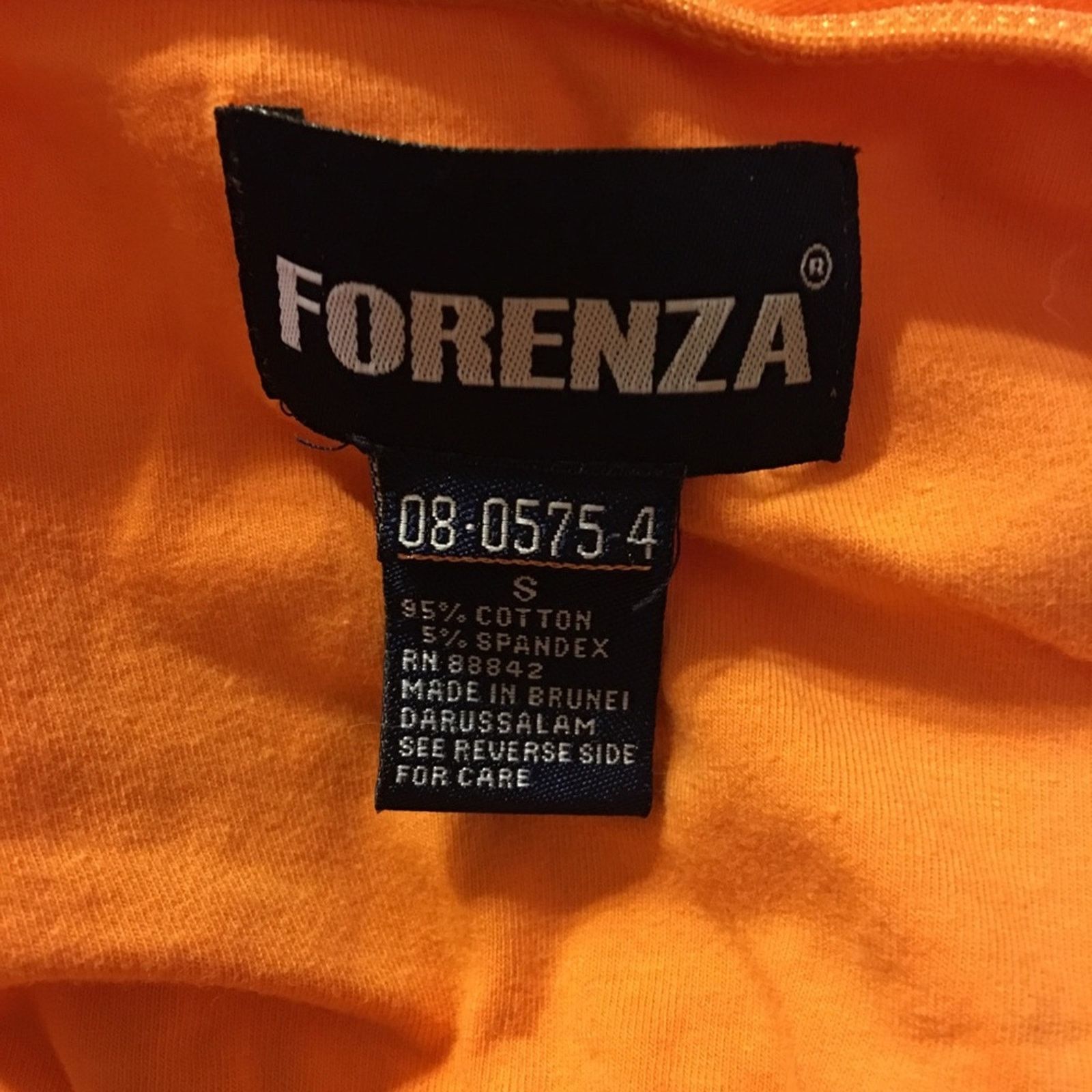 Other Forenza orange BIB cami tank NWOT S Size S / US 4 / IT 40 - 4 Thumbnail