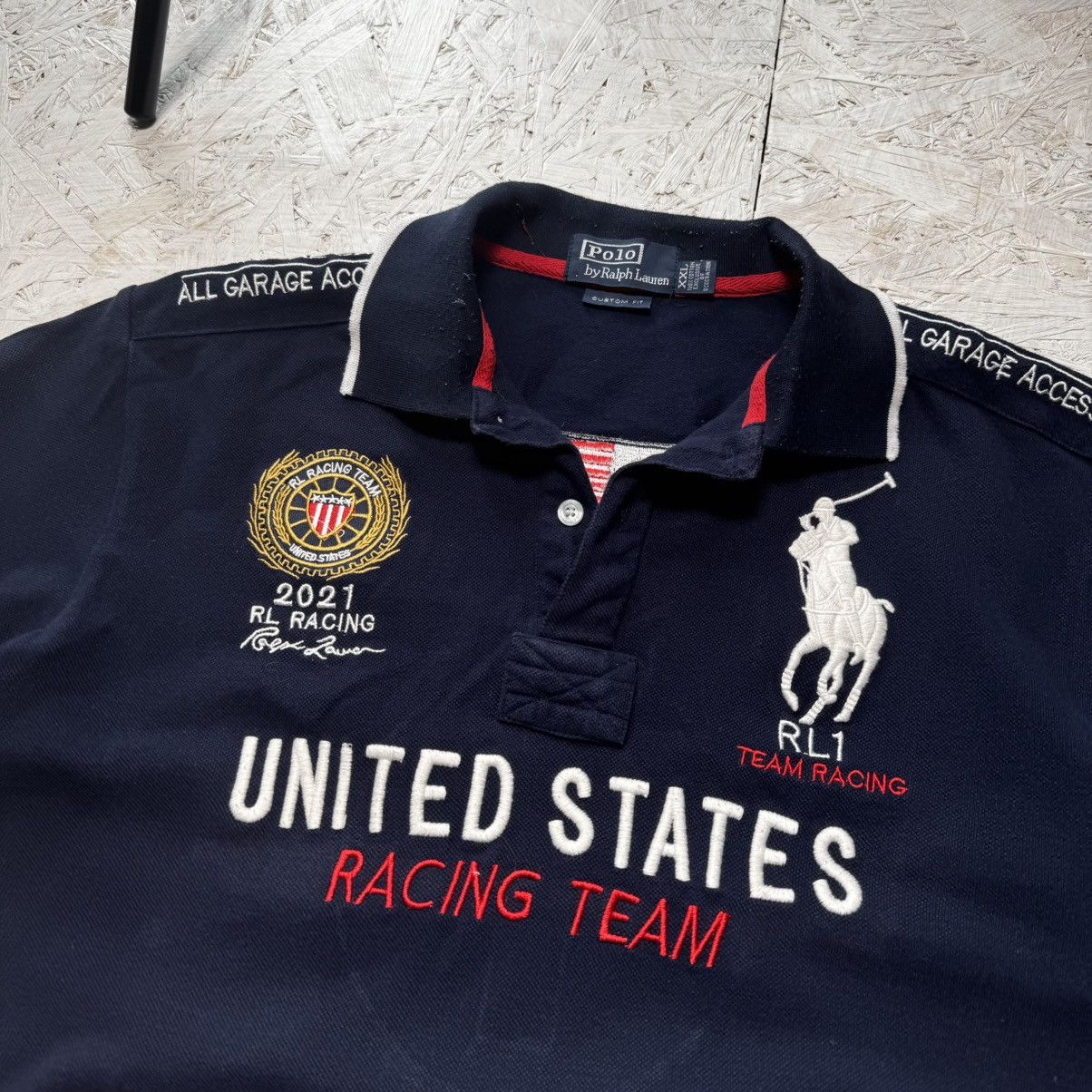 Polo Ralph Lauren Polo Ralph Lauren United States Racing Team Custom Fit SZ XL Size US XL / EU 56 / 4 - 7 Thumbnail