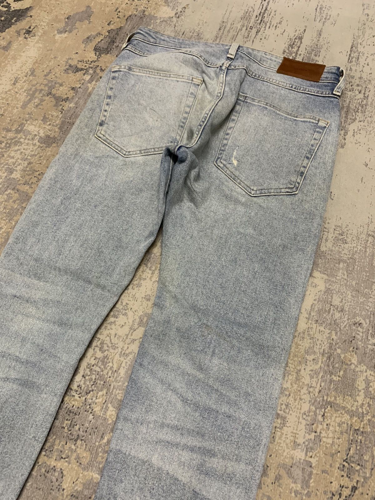 Japanese Brand Japanese Brand Distressed Denim Ripped Skinny Jean Size US 32 / EU 48 - 12 Thumbnail