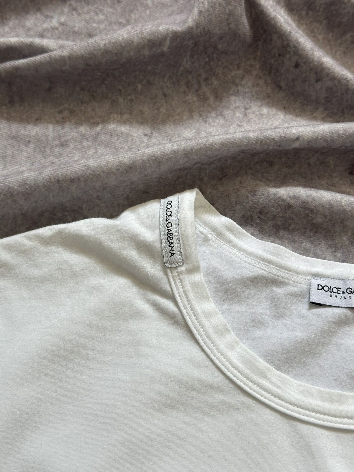 Dolce & Gabbana DOLCE & GABBANA Uniforms Slim T-shirt White Size US M / EU 48-50 / 2 - 7 Thumbnail