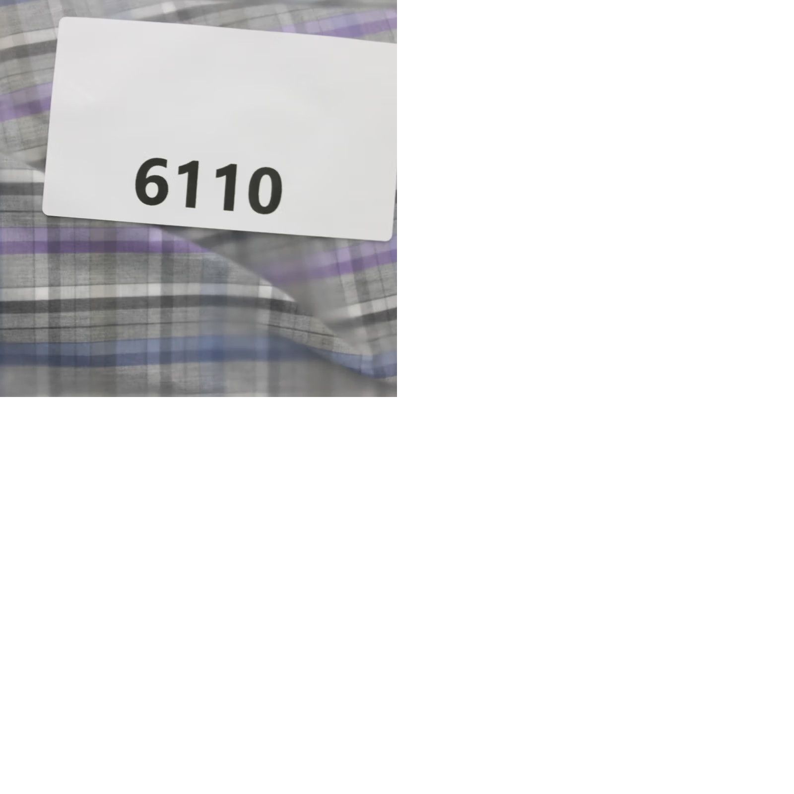 David Donahue David Donahue Shirt Mens 2XL Plaid Button-Up 100% Cotton Long Sleeve Gray Blue Purple Classic Preppy Colorful Mens Size US XXL / EU 58 / 5 - 9 Thumbnail
