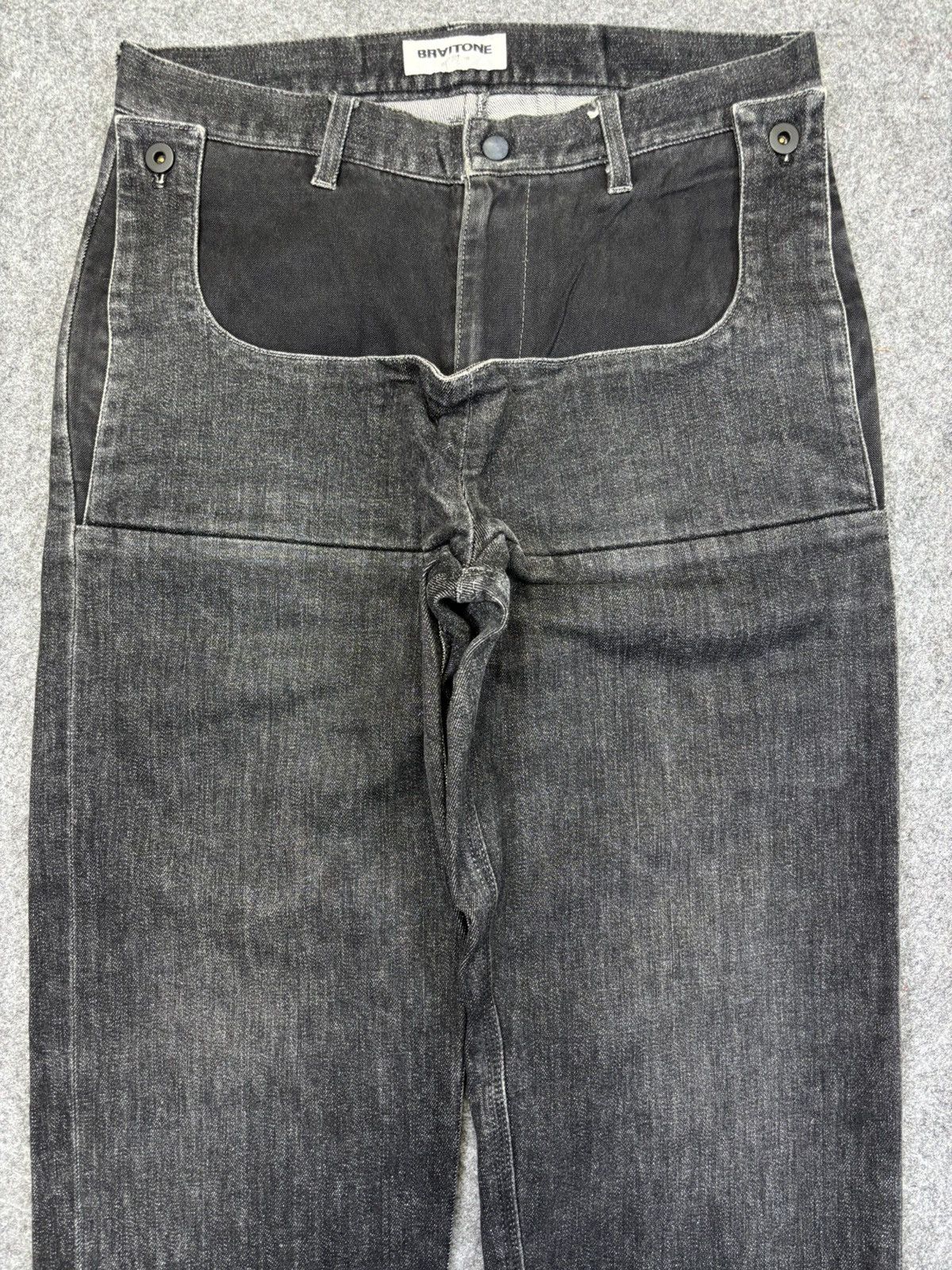 Japanese Brand 💥Rare💥BRAITONE Hybrid Street Multipockets Denim F870 Size US 30 / EU 46 - 3 Thumbnail
