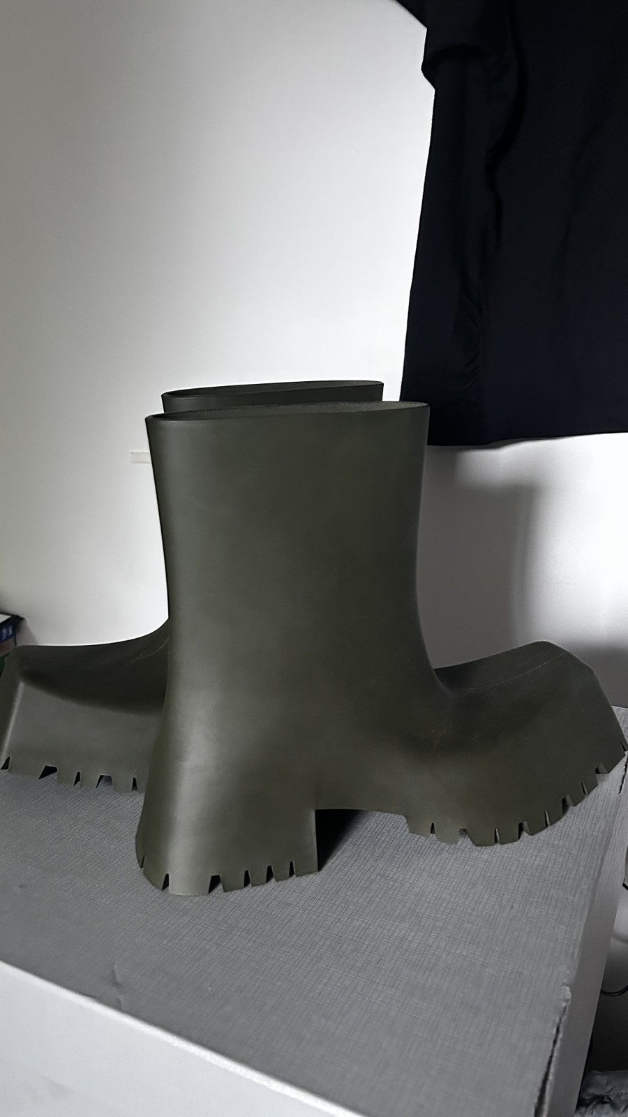 Balenciaga Balenciaga Leather Trooper Boots | Grailed