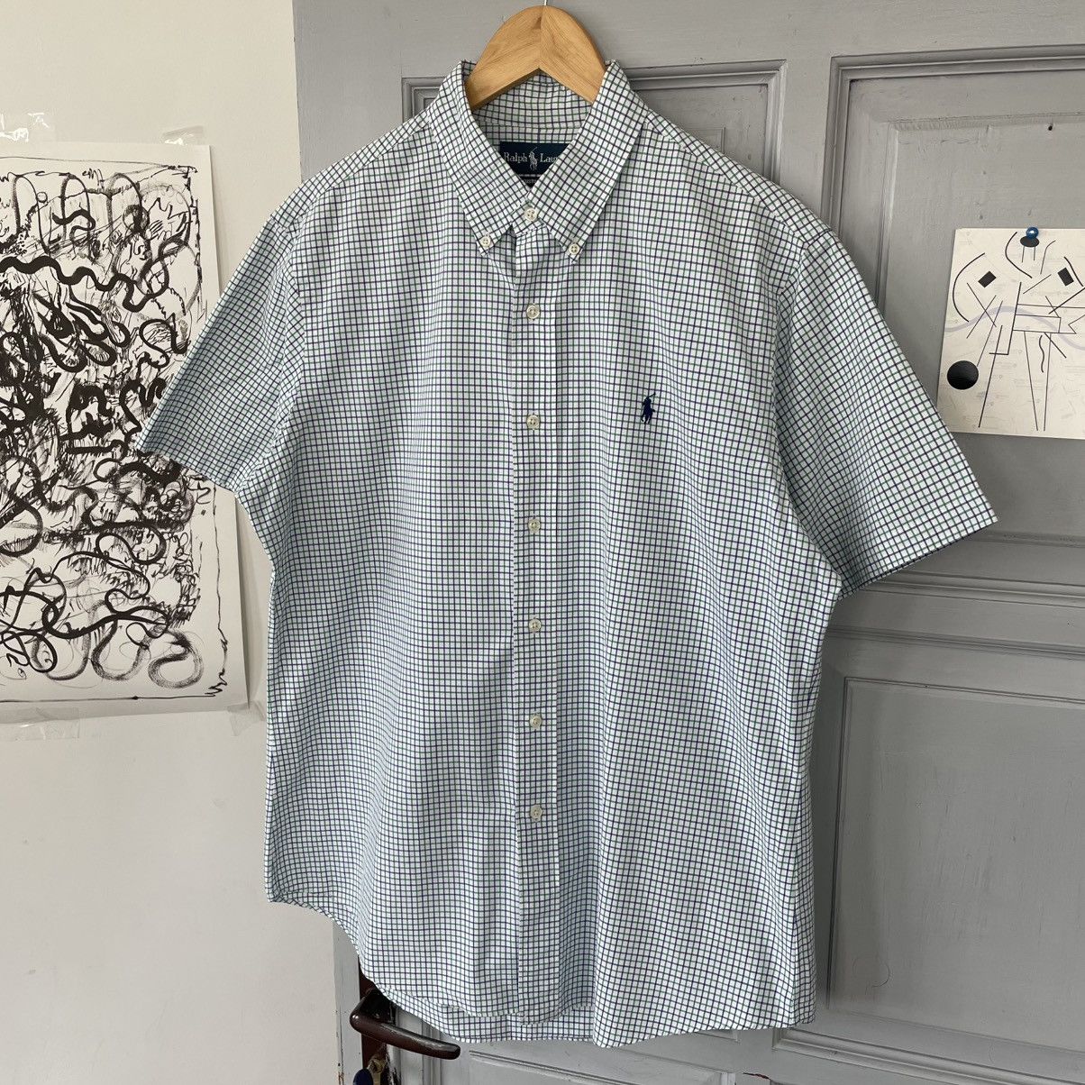 Polo Ralph Lauren × Vintage Vintage Polo Ralph Lauren Short sleeve shirt size L Size US L / EU 52-54 / 3 - 4 Thumbnail