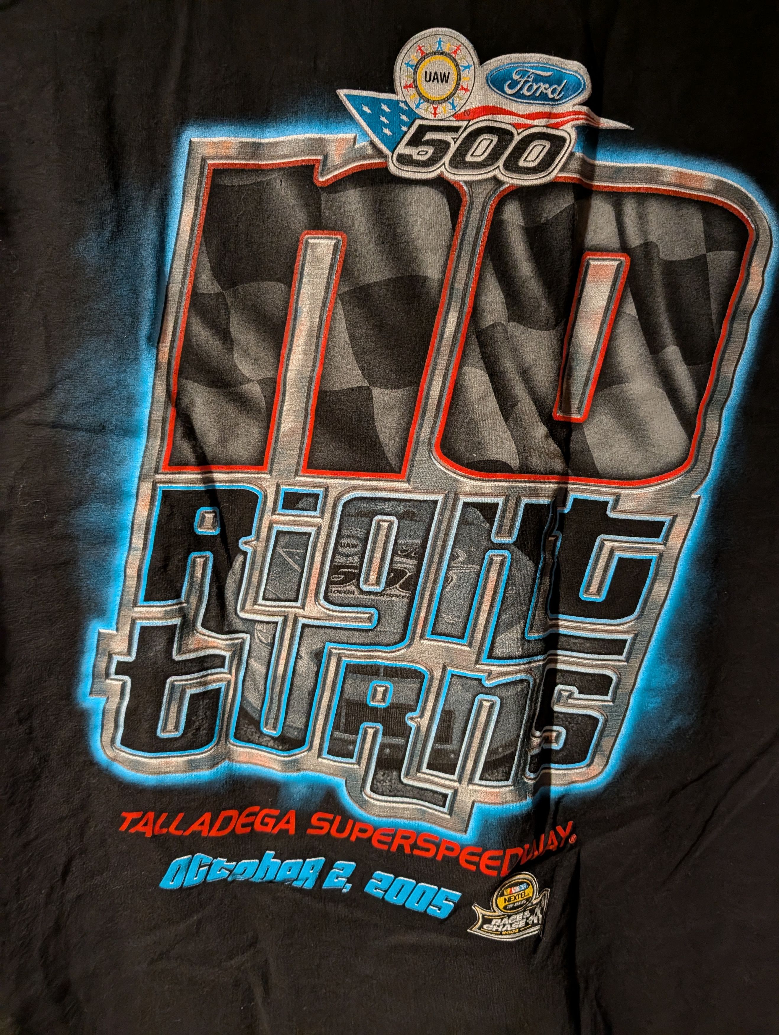 NASCAR Vintage 2005 Daytona Talladega Super Speedway Nascar T-Shirt Size US XL / EU 56 / 4 - 2 Thumbnail