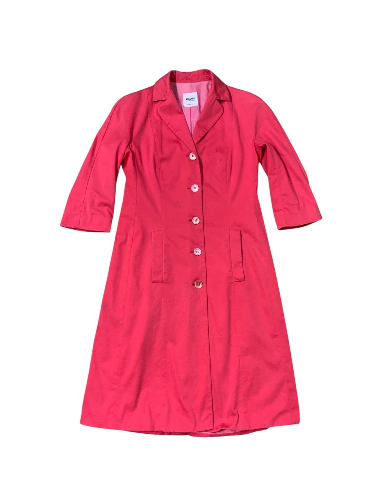 Moschino MOSCHINO LONG JACKET Size S / US 4 / IT 40 - 1 Thumbnail