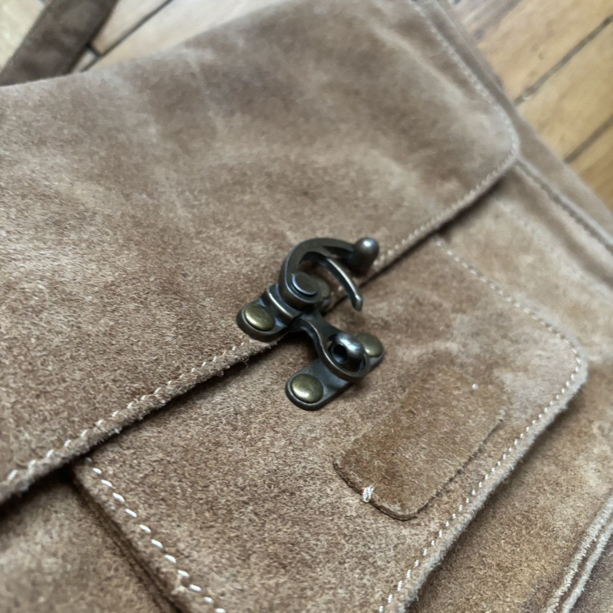 If Six Was Nine × Le Grande Bleu (L.G.B.) Vintage Y2K Animal Bag Suede Size ONE SIZE - 4 Thumbnail