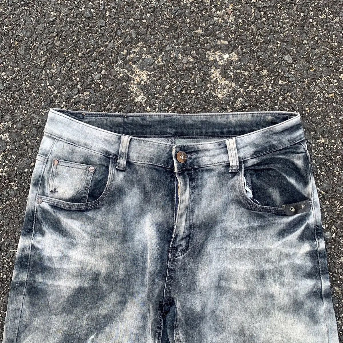 Japanese Brand Niurendangdao Jeans 32x33 Denim Rugged Pants Nice Design Size US 32 / EU 48 - 2 Thumbnail