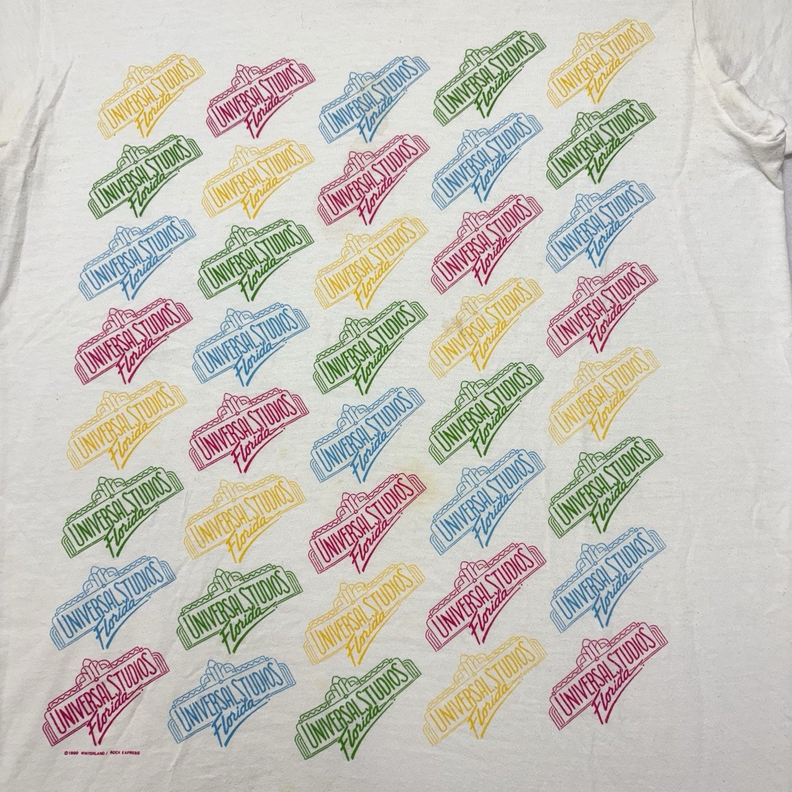 Hanes Vintage 1990 Universal Studios Men’s Small Graphic T Shirt Size US S / EU 44-46 / 1 - 2 Thumbnail