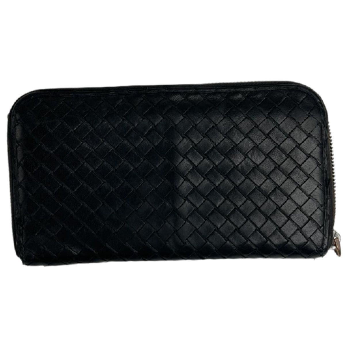Bottega Veneta Intrecciato Black Leather Wallet Size ONE SIZE - 1 Thumbnail