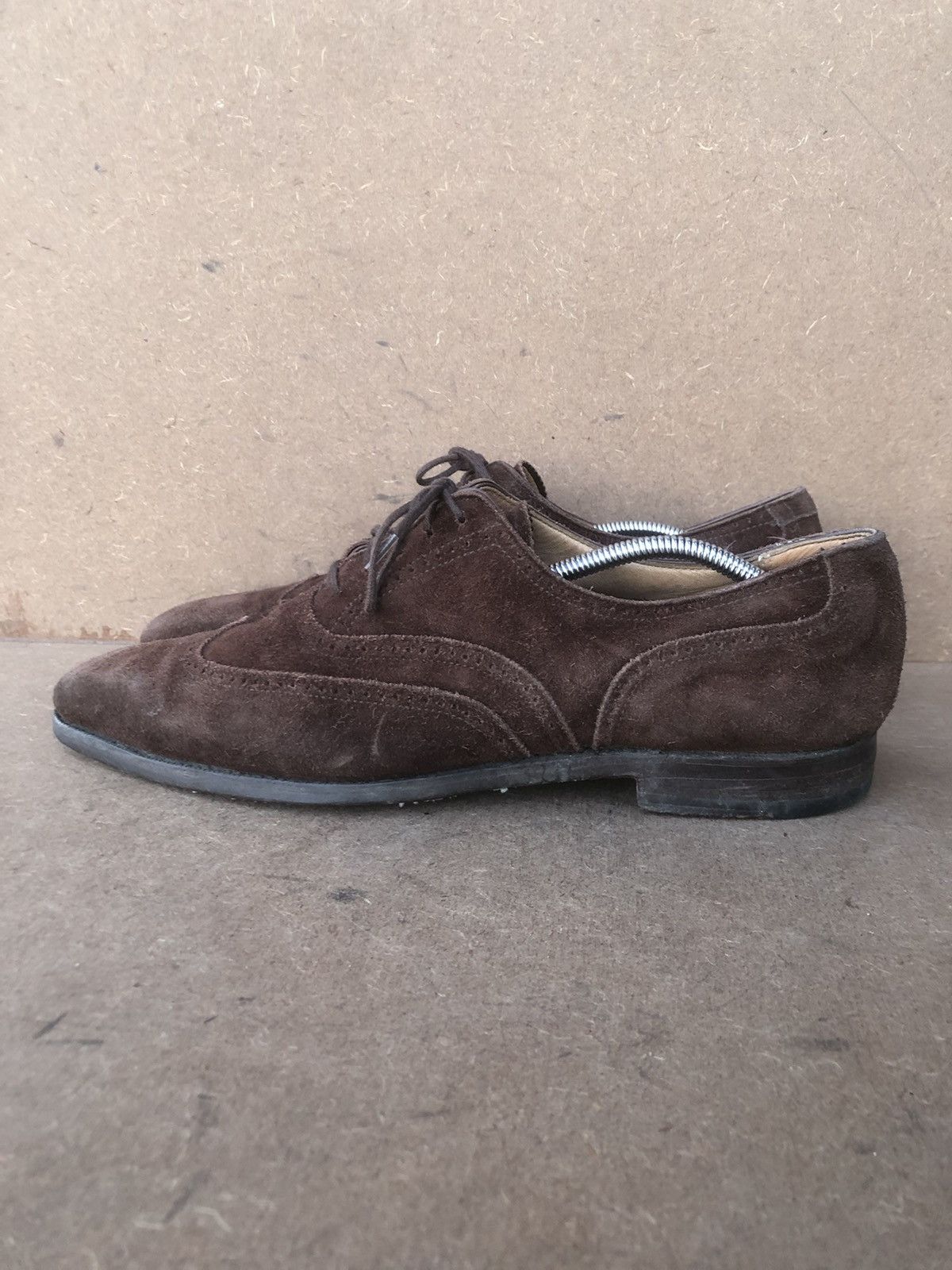 Crockett & Jones Chrockett &Jones Brown Suede Men’s Shoes Size 7.5 D Size US 7.5 / EU 40-41 - 4 Thumbnail