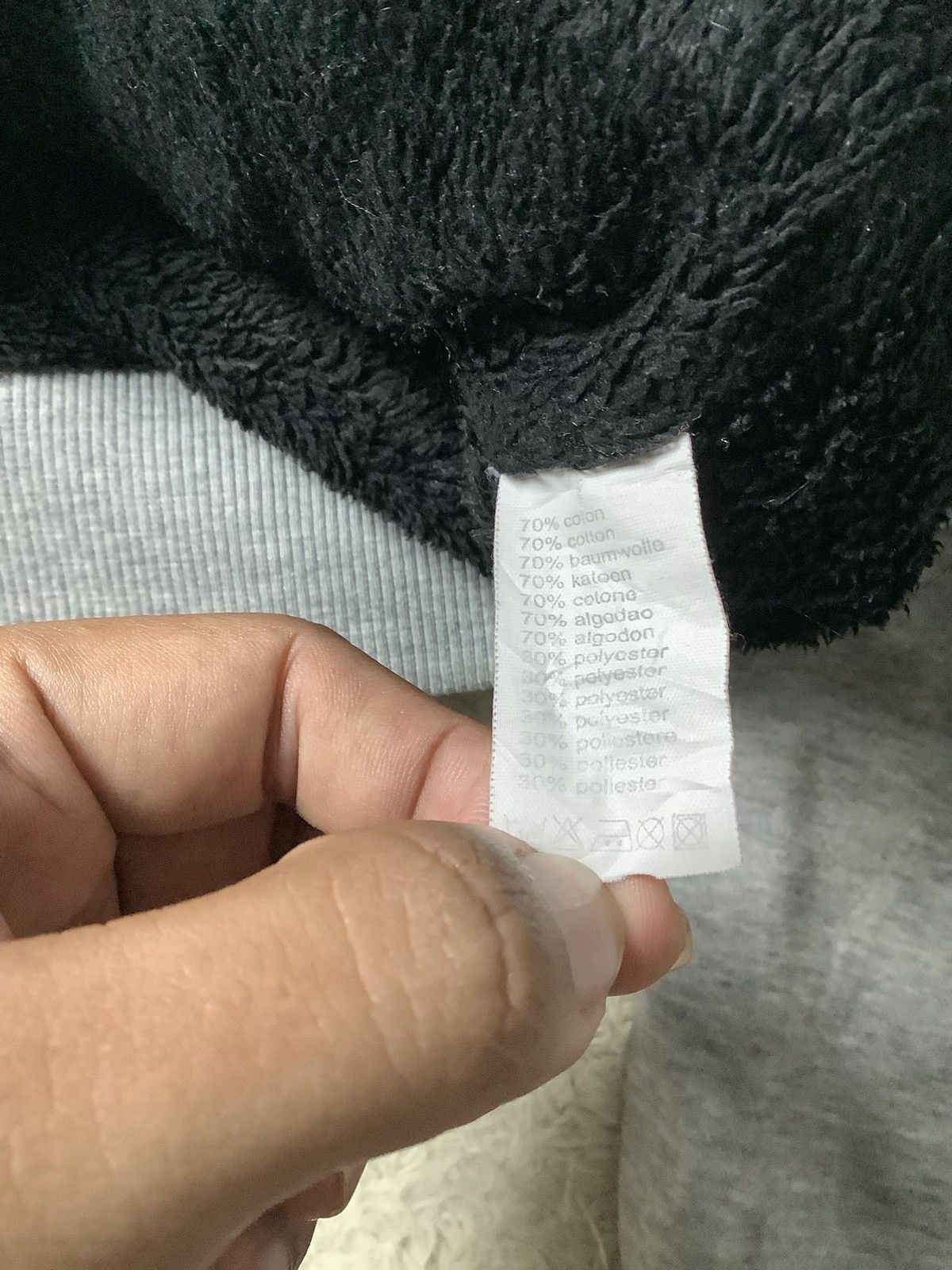 If Six Was Nine × Le Grande Bleu (L.G.B.) × Polo Ralph Lauren Polo Ralph Lauren Zipper Fur Faux If6w9 Hoodie Style Size US M / EU 48-50 / 2 - 8 Thumbnail