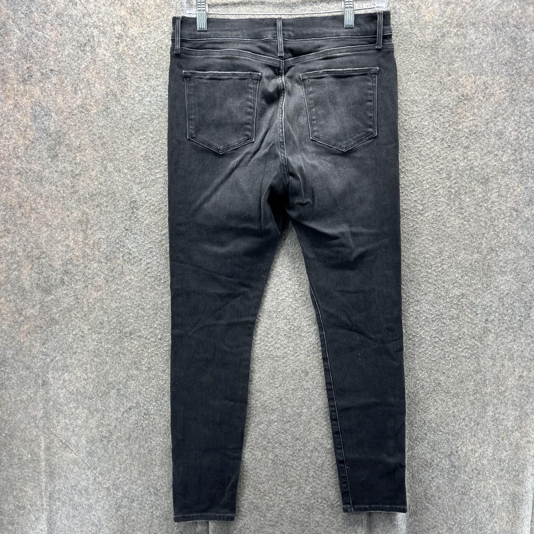 Frame VINTAGE FRAME Le High Skinny Jeans Womens 29 Charcoal Condor High Rise Stretch Denim? Size 29" - 2 Thumbnail