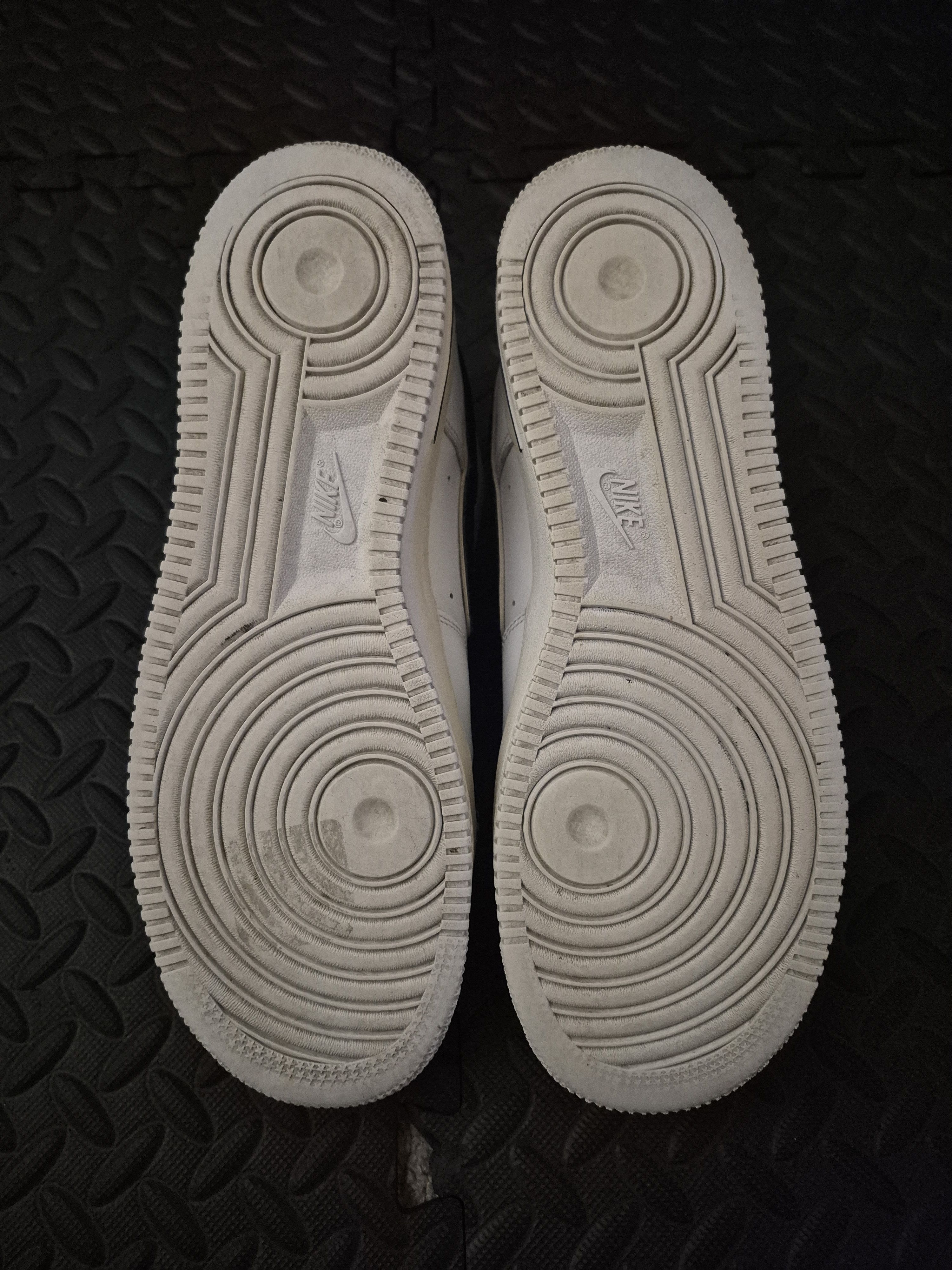 Nike Size 11.5M - Nike Air Force 1 Low WHITE BLACK 2018 Size US 11.5 / EU 44-45 - 6 Thumbnail