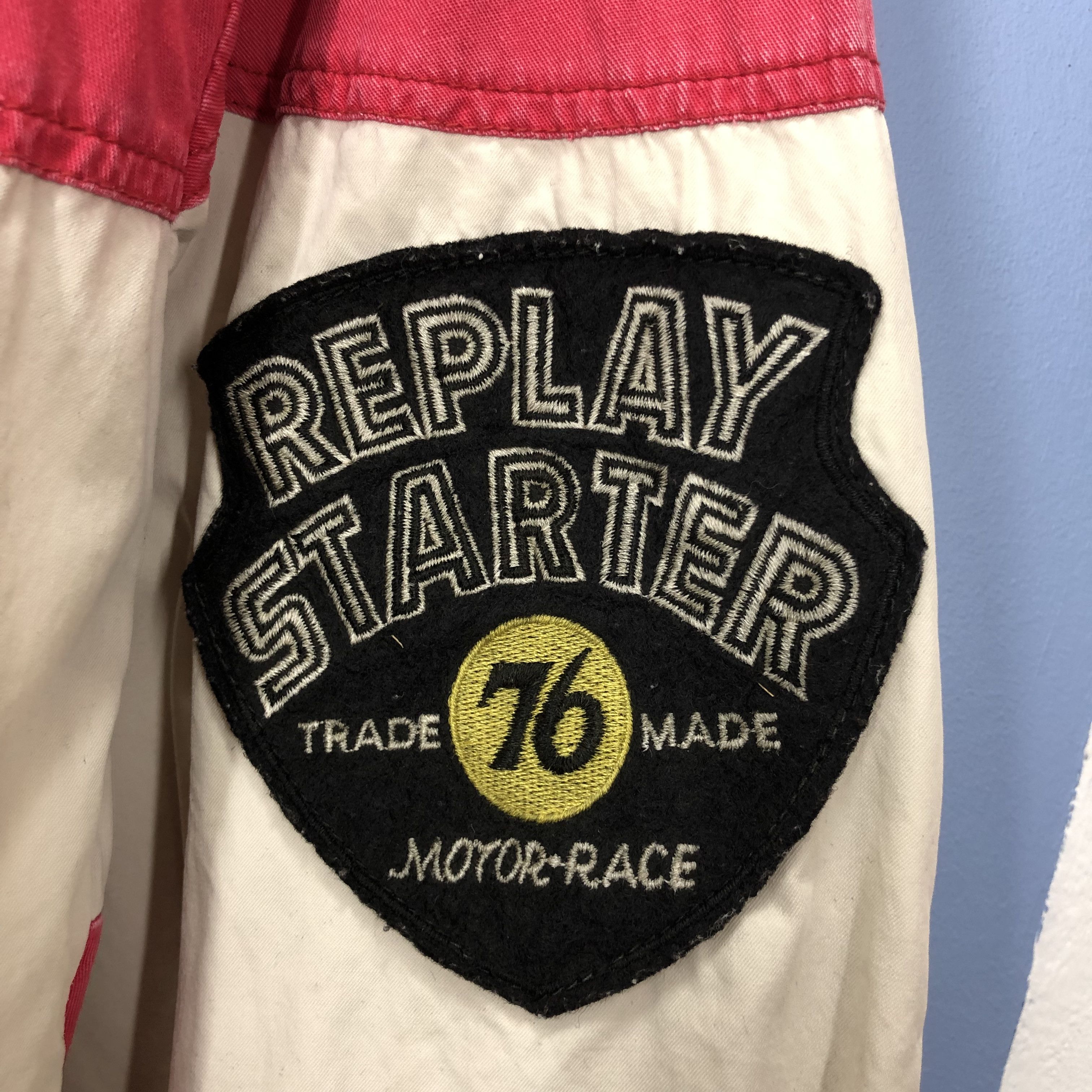 Replay 90s Vintage REPLAY Made In Italy Rare Design Jacket #1694/05 Size US M / EU 48-50 / 2 - 5 Thumbnail