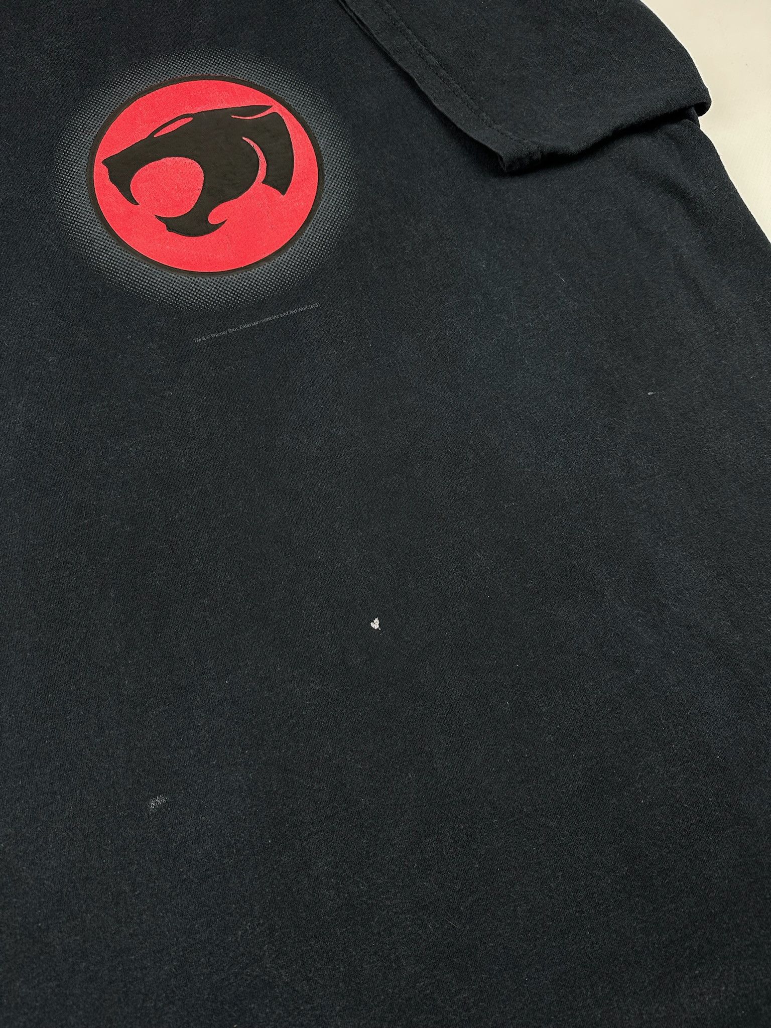 Gildan Vintage Thunder Cats Logo Cartoon Graphic T Shirt Black Size US L / EU 52-54 / 3 - 3 Thumbnail