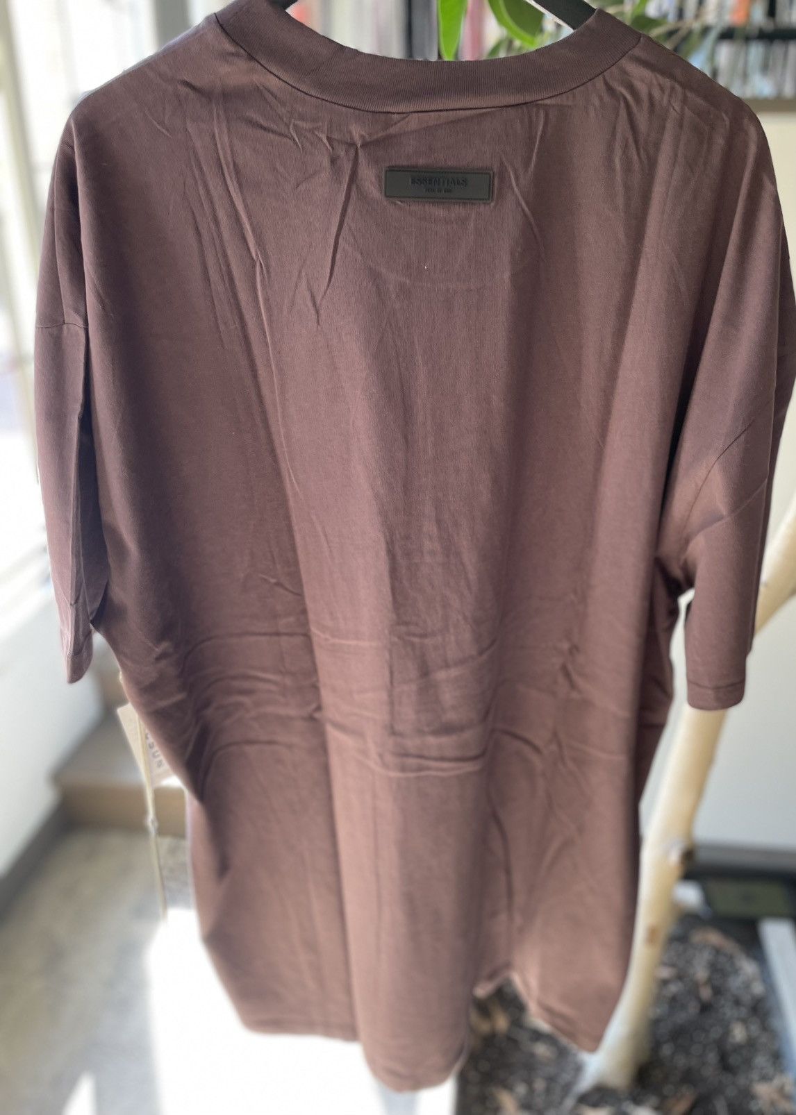 Fear of God Fear of God Essentials SS Tee Plum Size US XXL / EU 58 / 5 - 4 Thumbnail